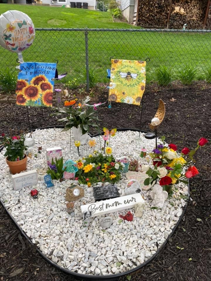 Margarita Vazquez's family planted a garden in her honor.