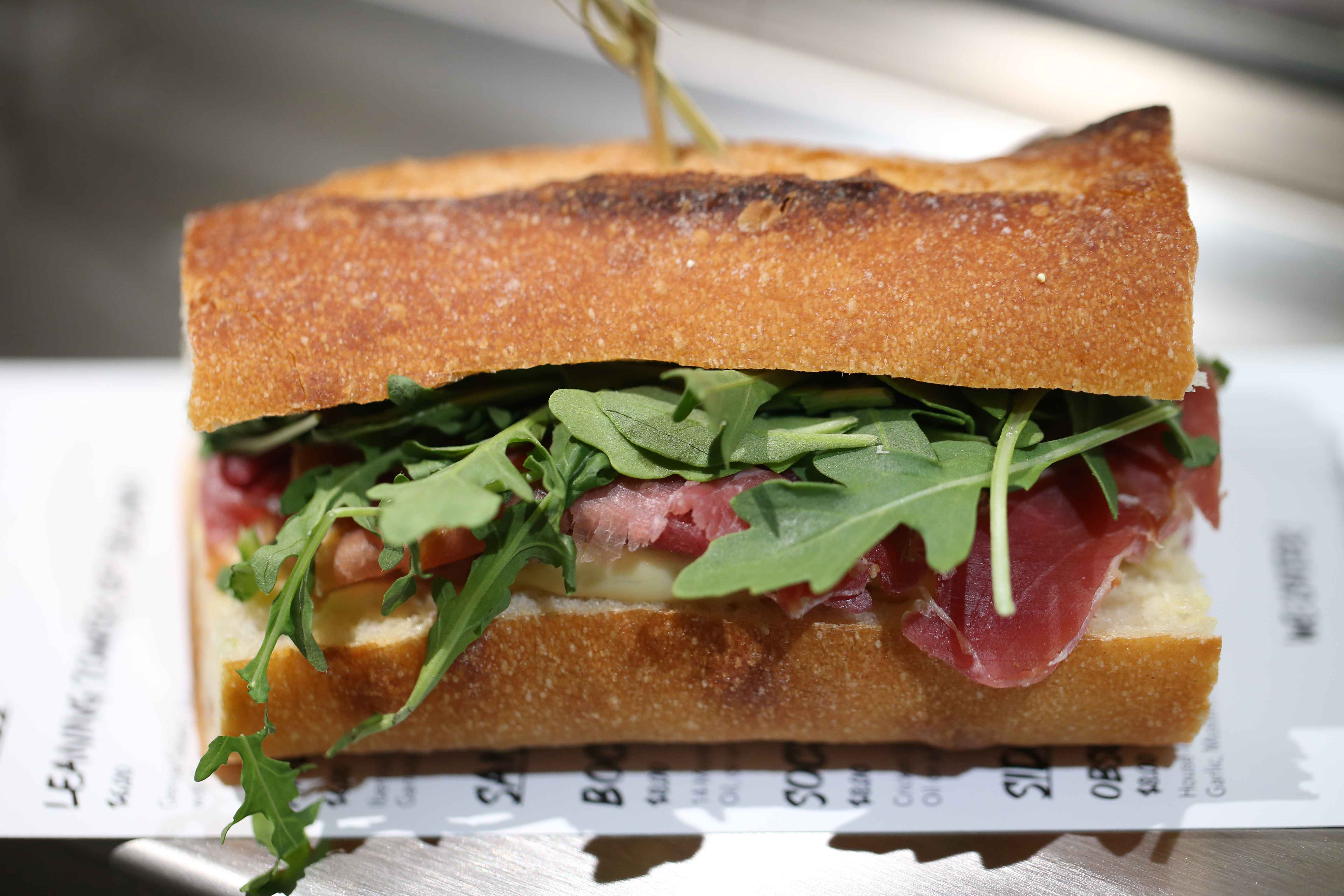 One of the sandwich offerings at Kured.