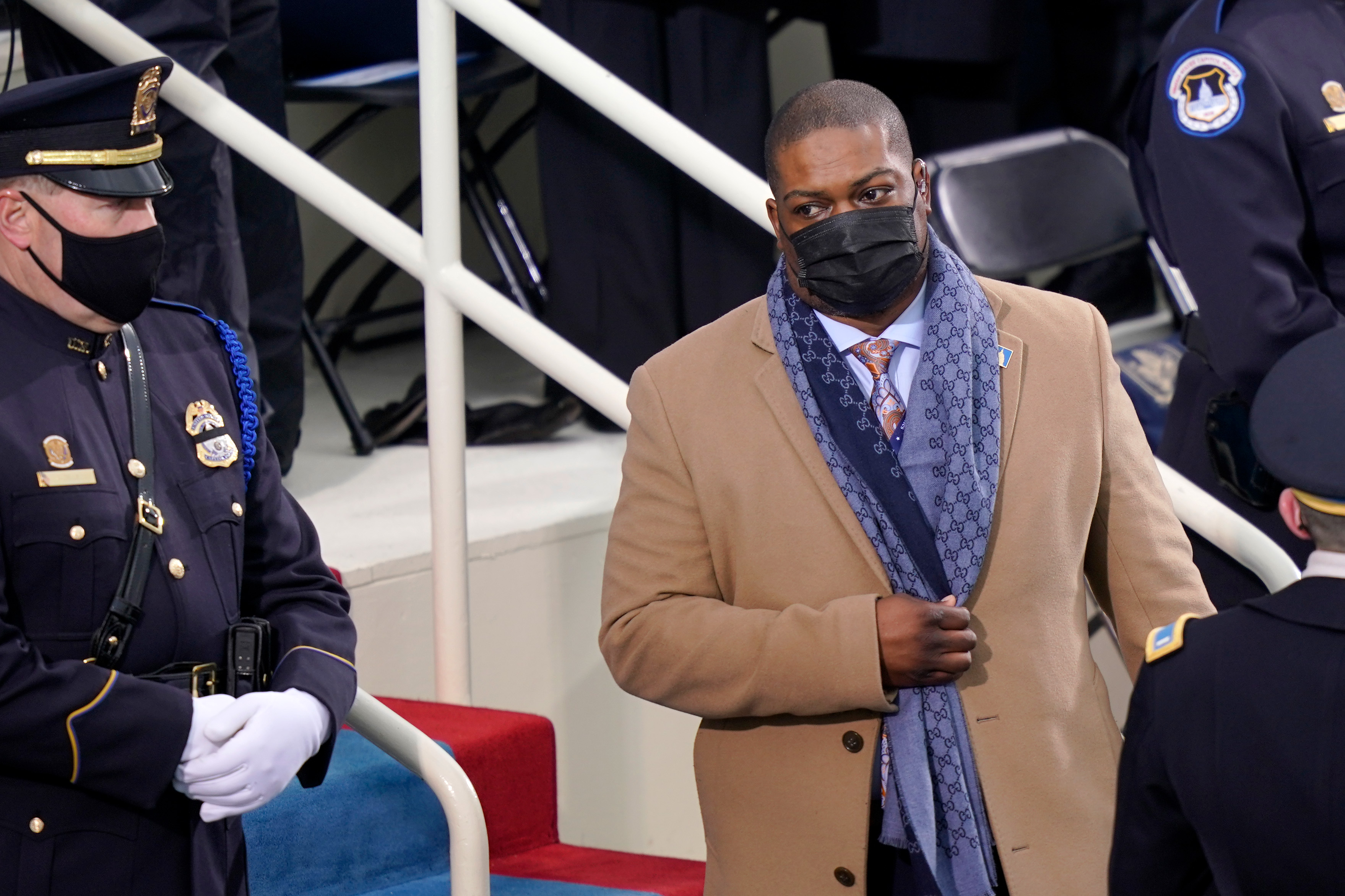 Capitol Police Officer Eugene Goodman Harris to inauguration The Boston Globe