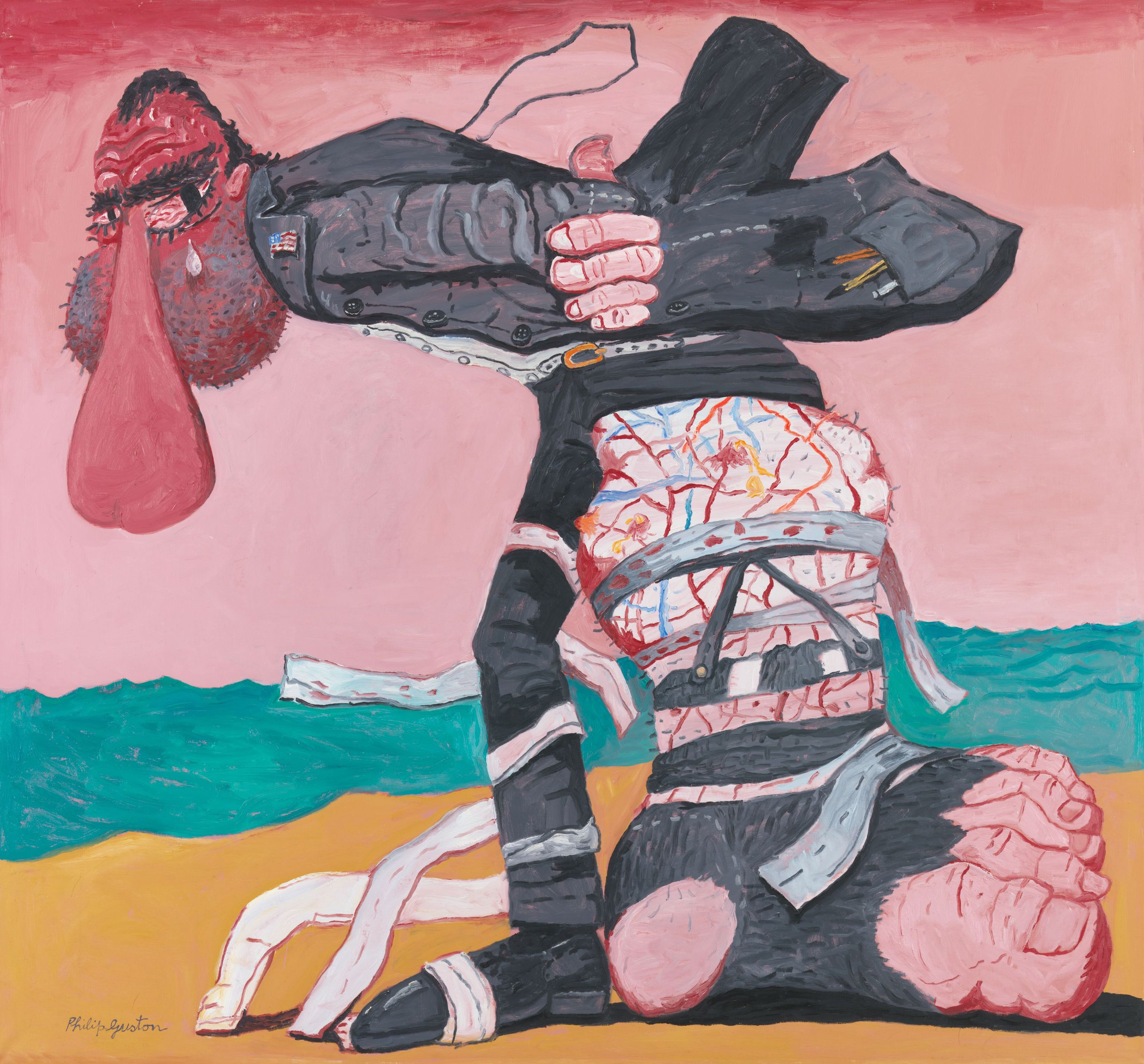 "San Clemente" (1975) by Philip Guston. © Estate of Philip Guston/Courtesy Hauser & Wirth