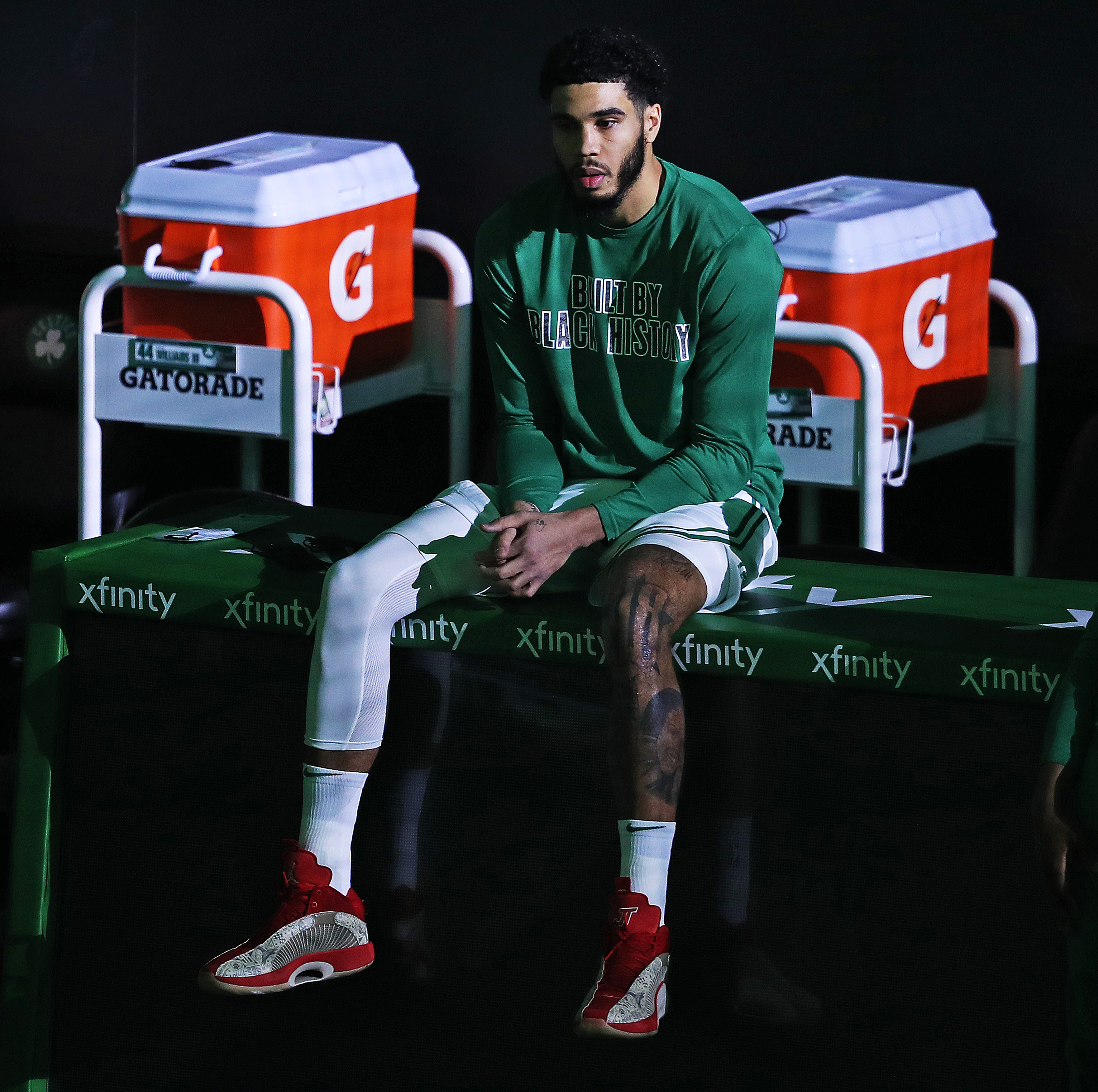 It's been a rough stretch for Jayson Tatum and the Celtics.