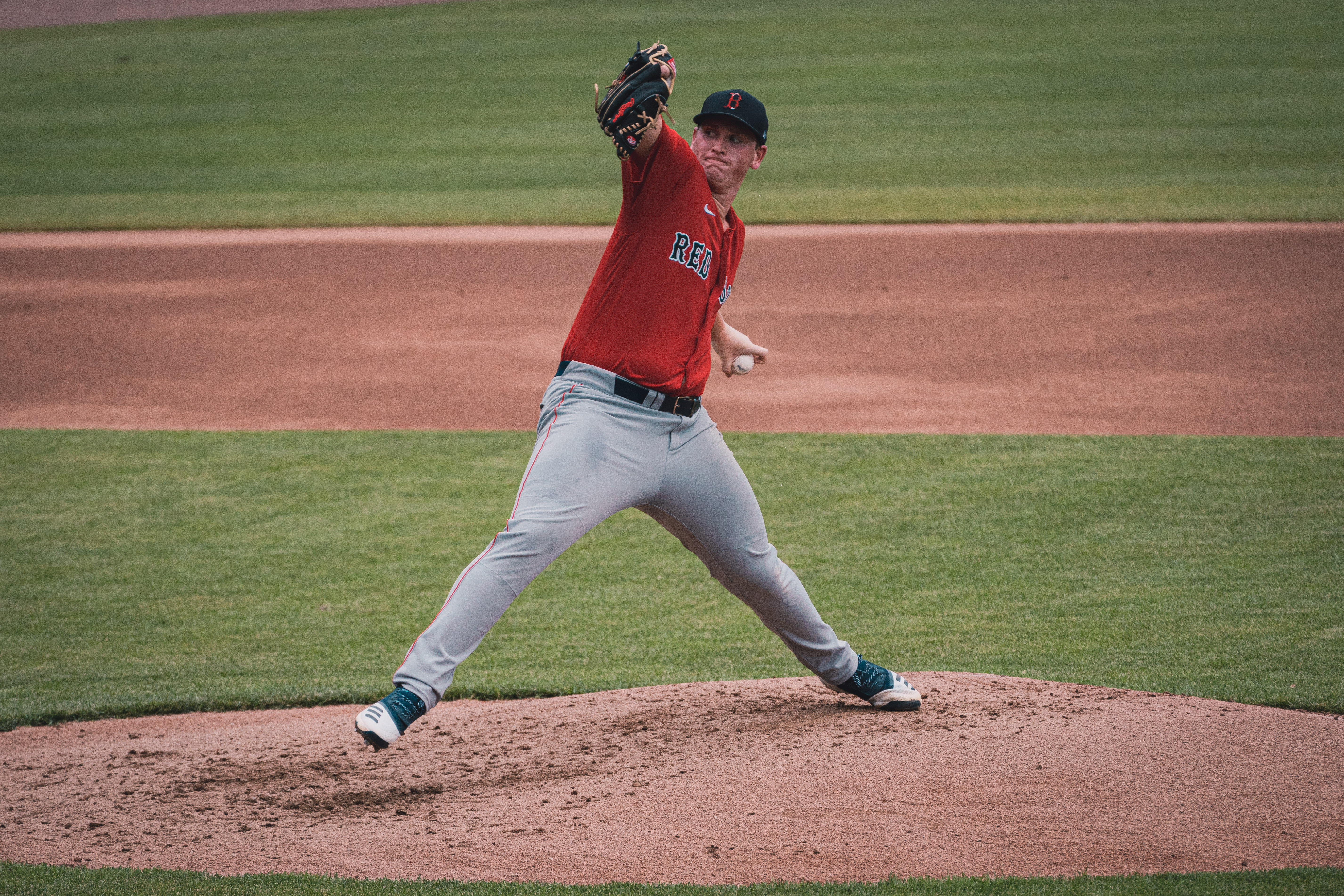 Boston Red Sox prospect Jay Groome, a brand-new dad, piling up strikeouts  by 'attacking the zone with all four pitches' 