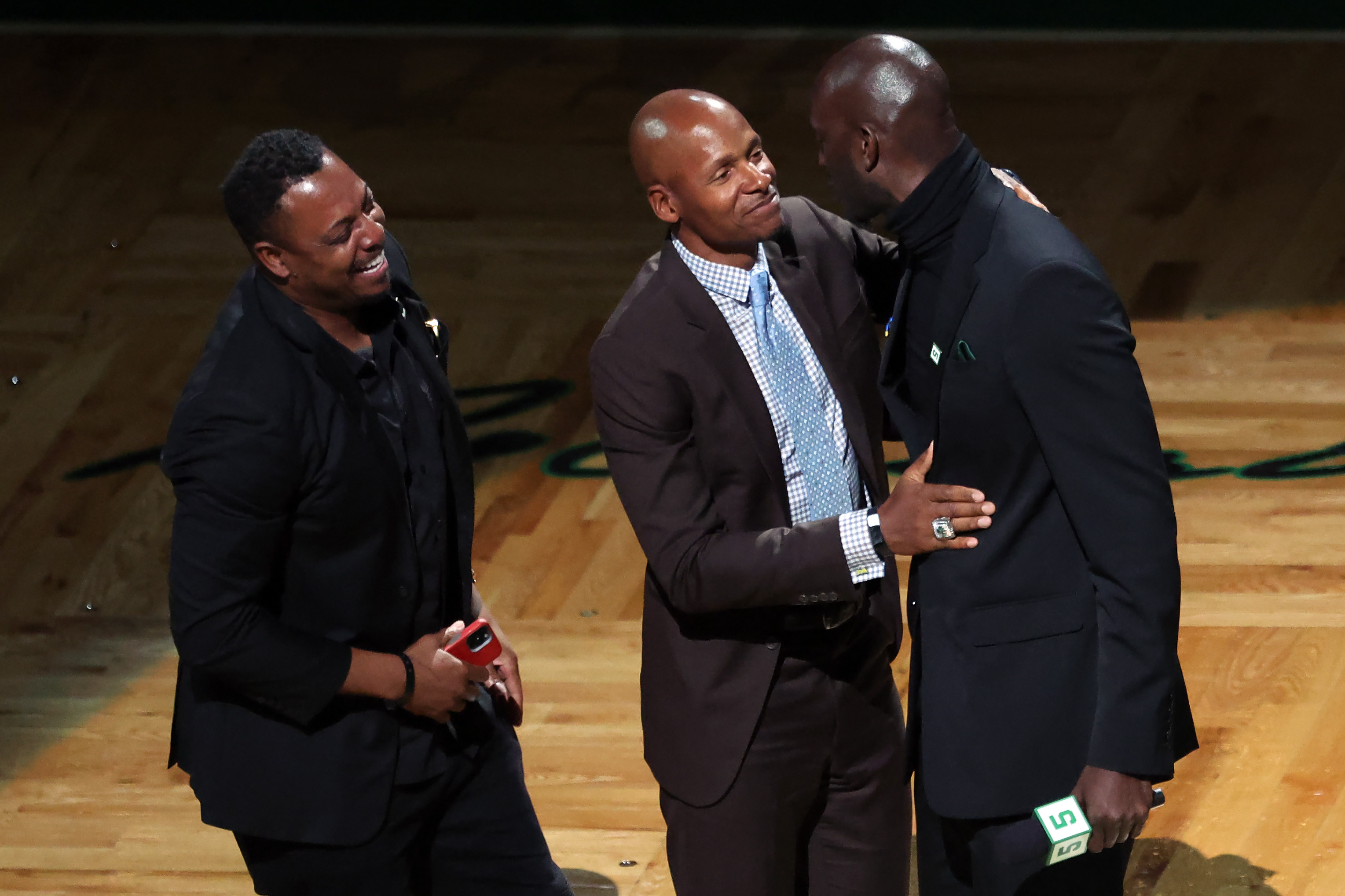 Danny Ainge explains how the Celtics landed KG and Ray Allen in