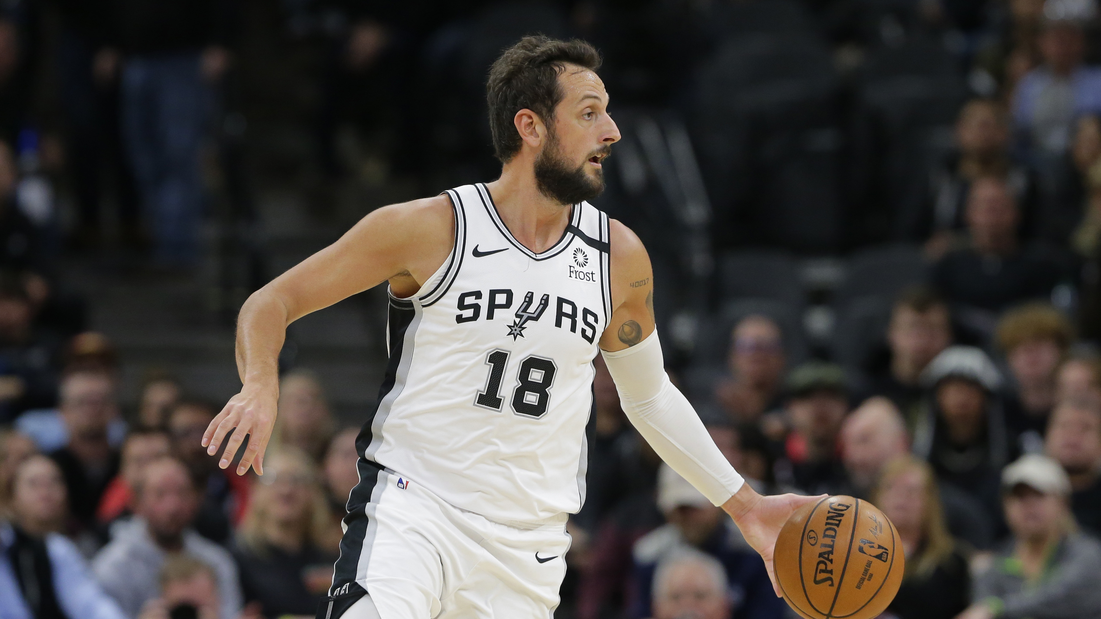 Marco Belinelli was part of a group of players who met with Pope Francis.