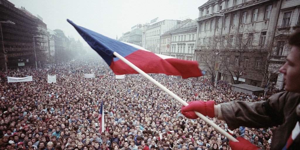 A scene from "The Art of Dissent."