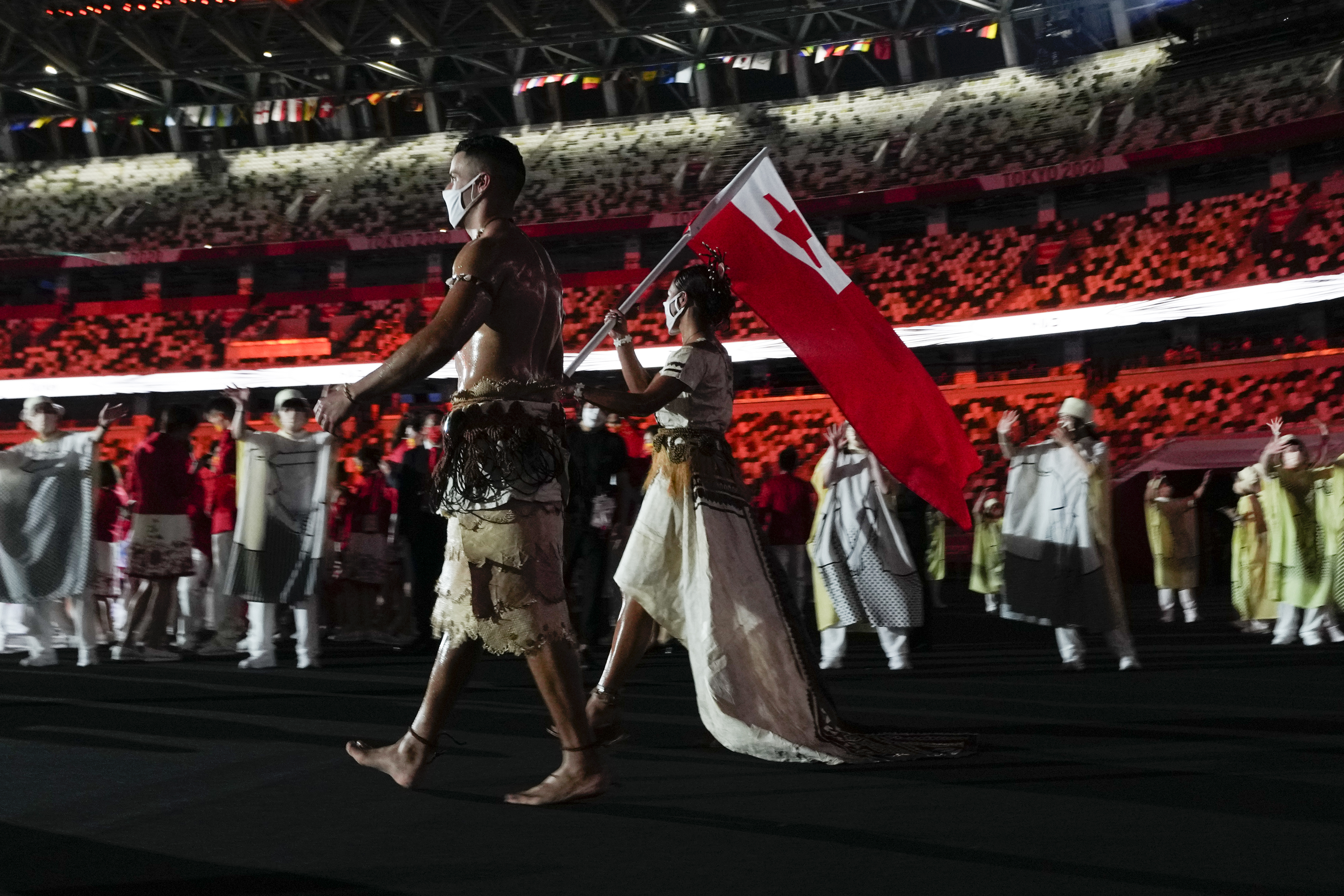 Photos: Spectacle endures at Tokyo Olympics opening ceremony