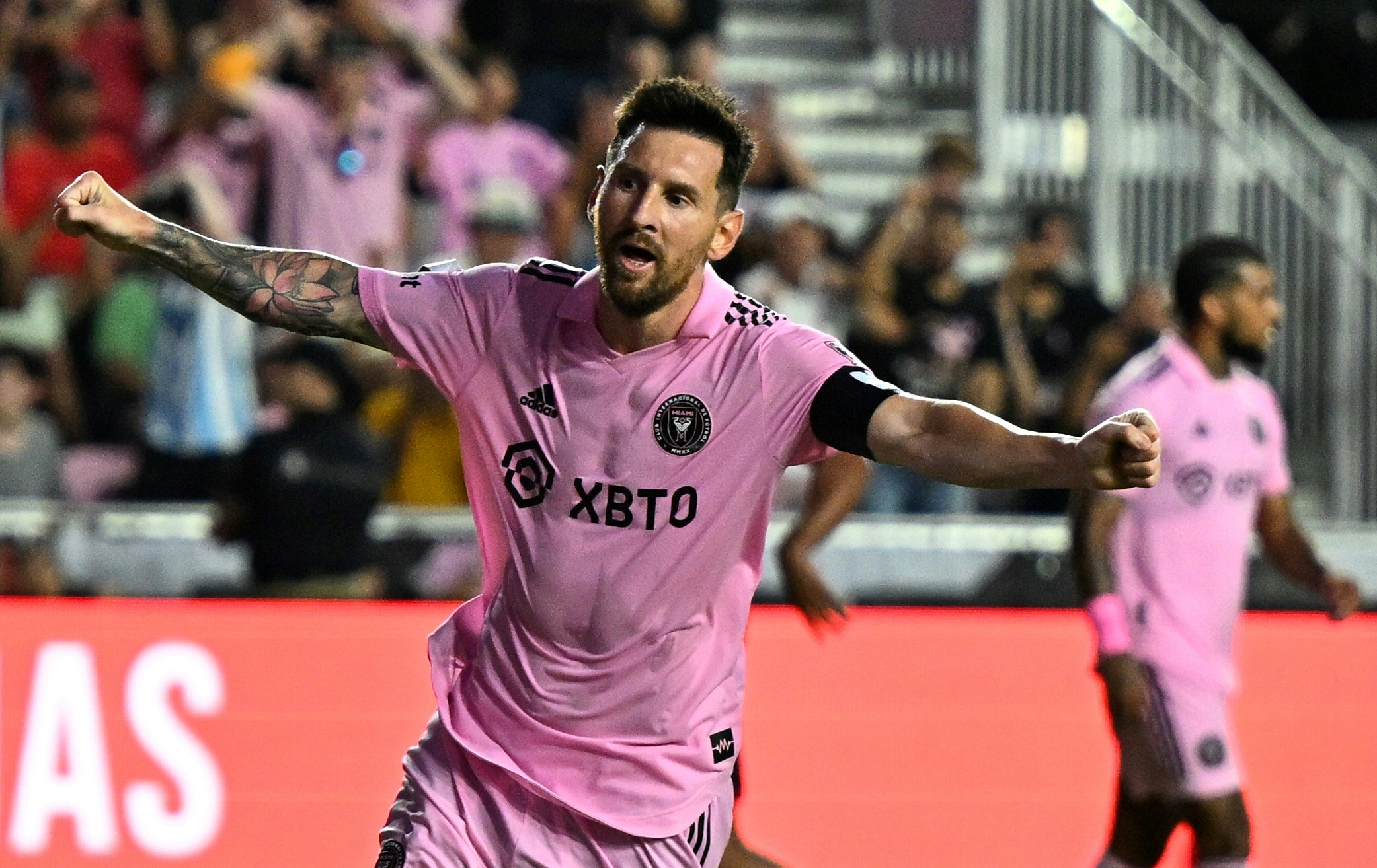 Messi shines again in first Inter Miami start, scores twice