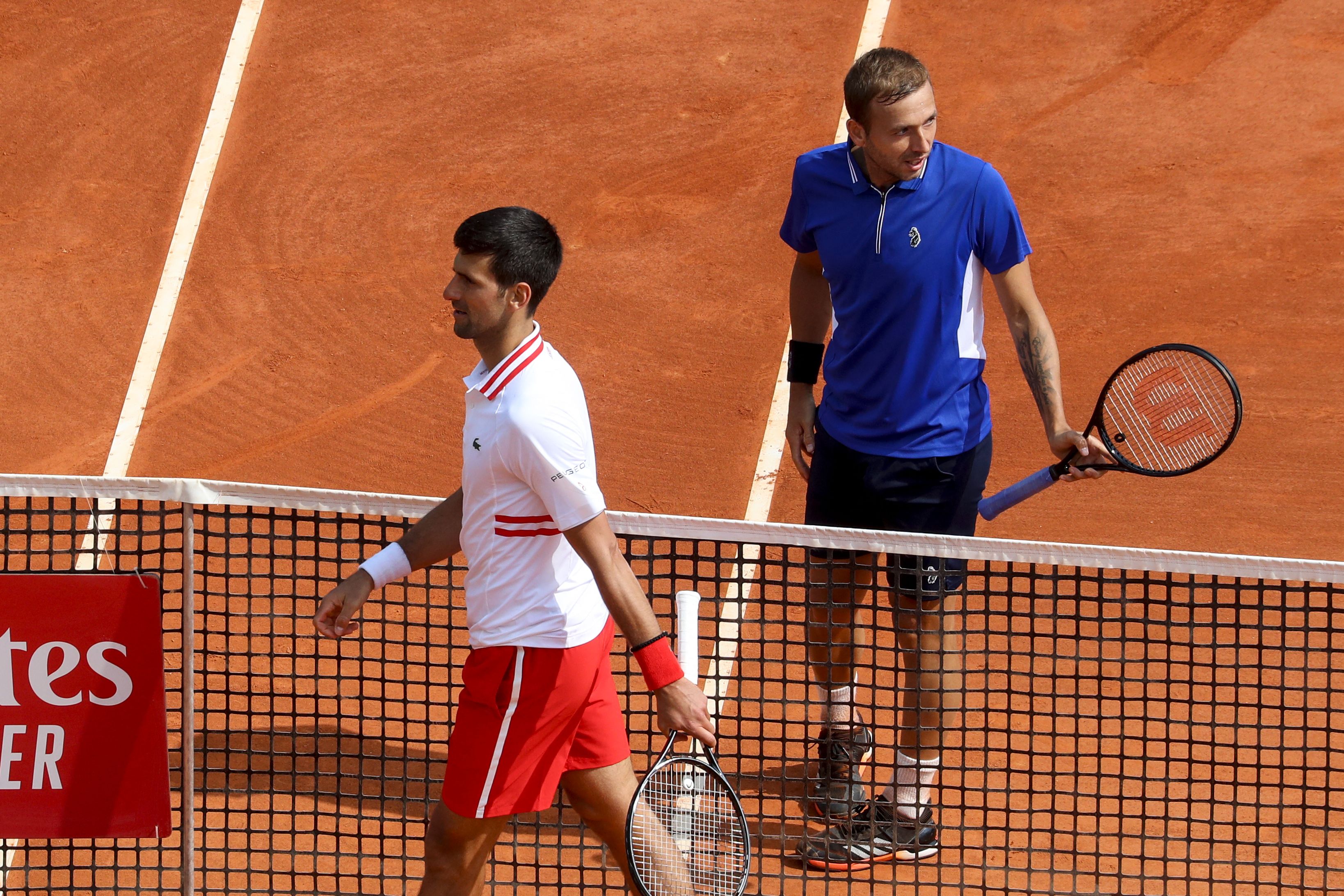 Top-ranked Novak Djokovic suffered his first defeat of 2021 in the third round of the Monte Carlo Masters.