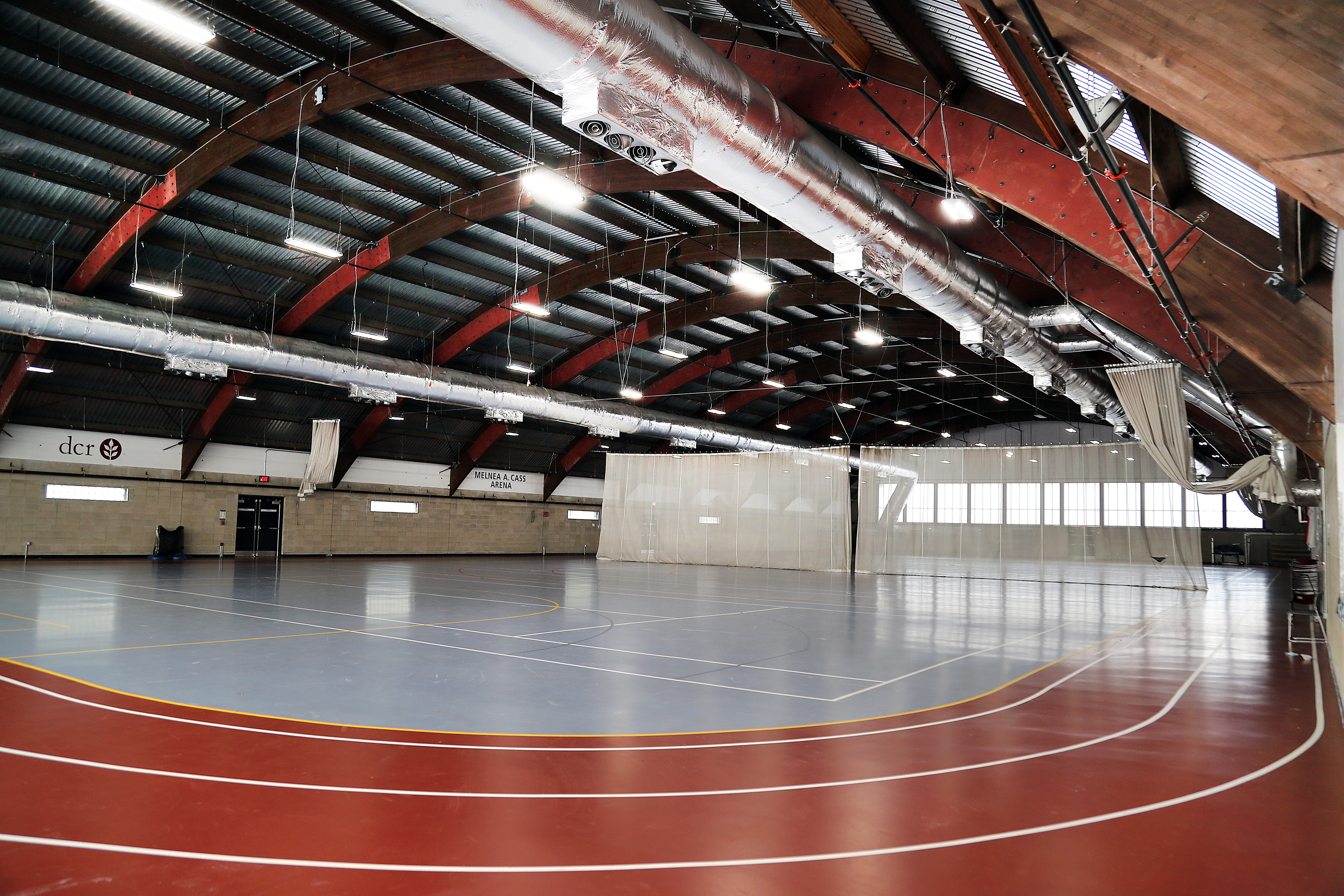 With migrant shelter at Roxbury center, track club finds new home