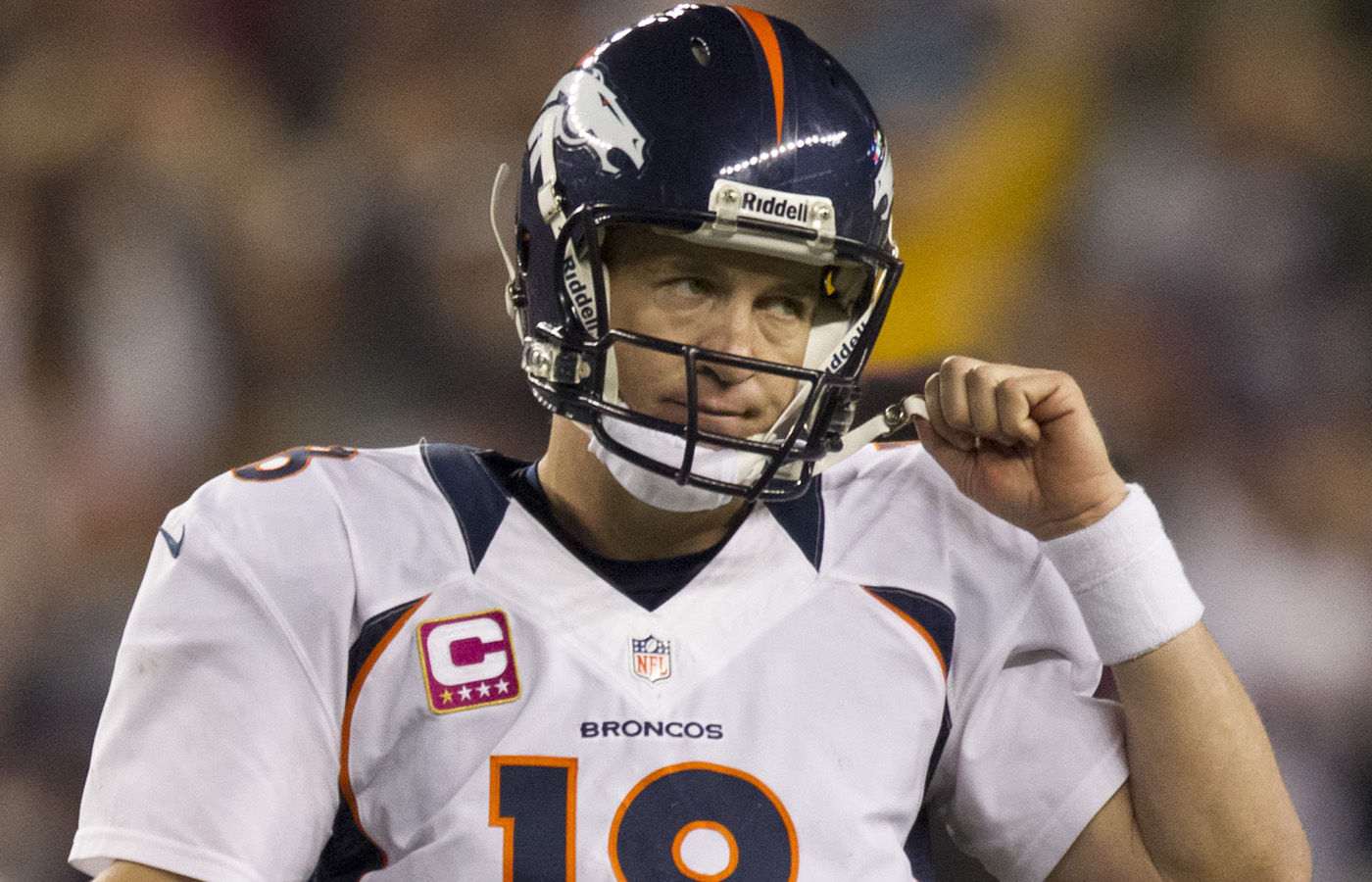 Peyton Manning Joins Riddell To Help Advance Football Helmet Technology