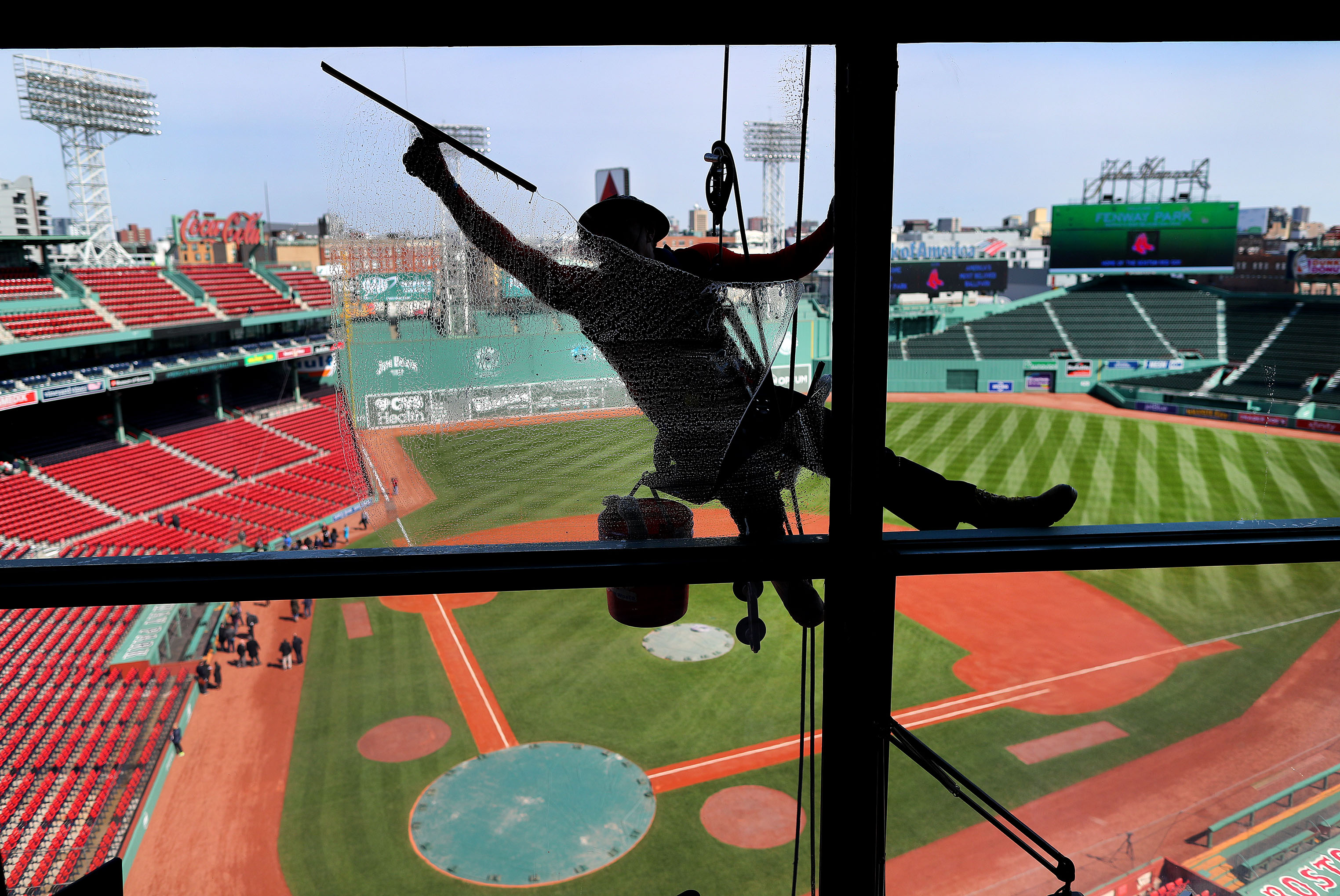 What will the view from the press box look like when this is all done?
