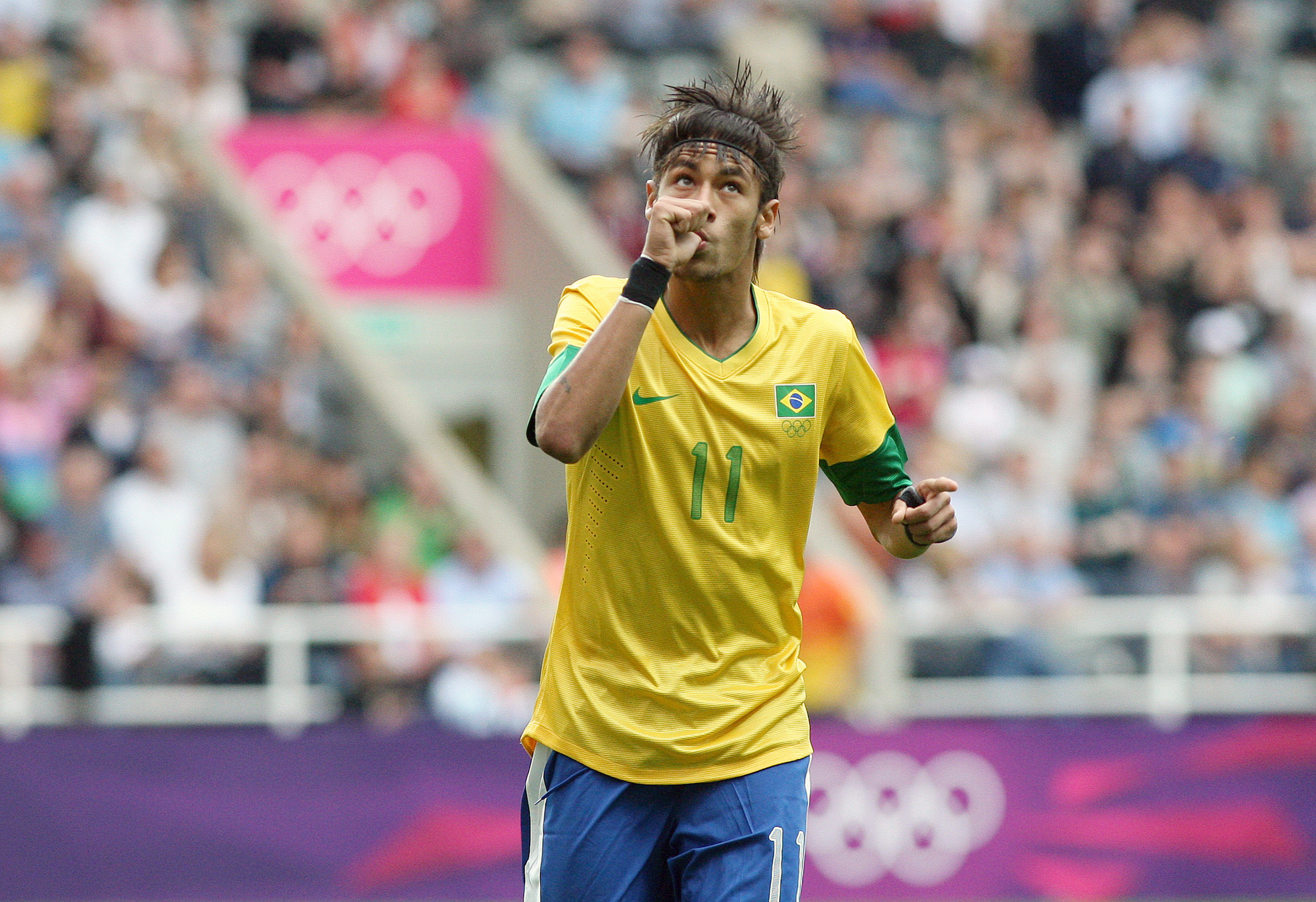 Neymar and the Brazil men's soccer team will play Germany in their first game.