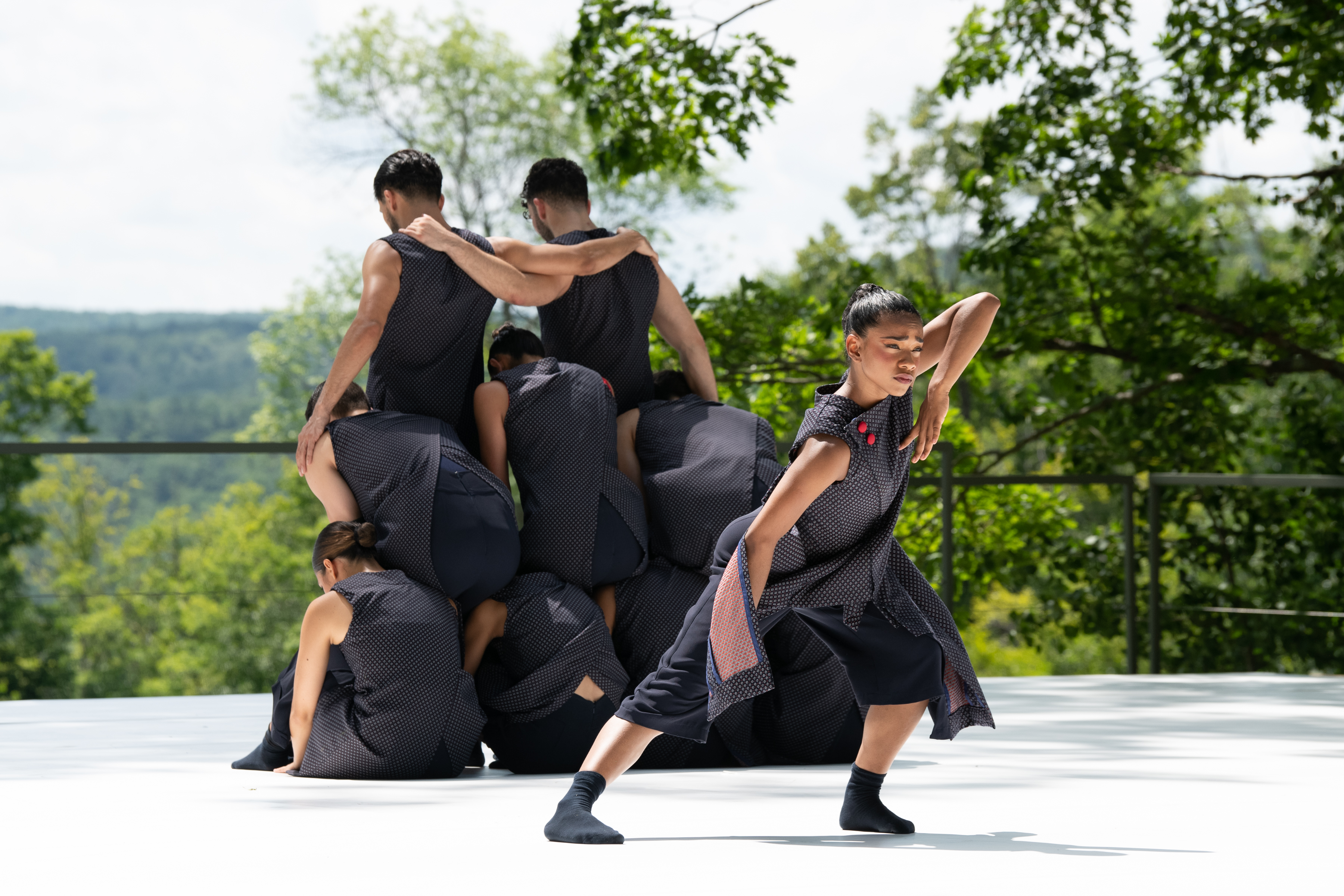 Dandara Veiga of Ballet Hispánico in "18+1" at Jacob's Pillow Dance Festival 2021.