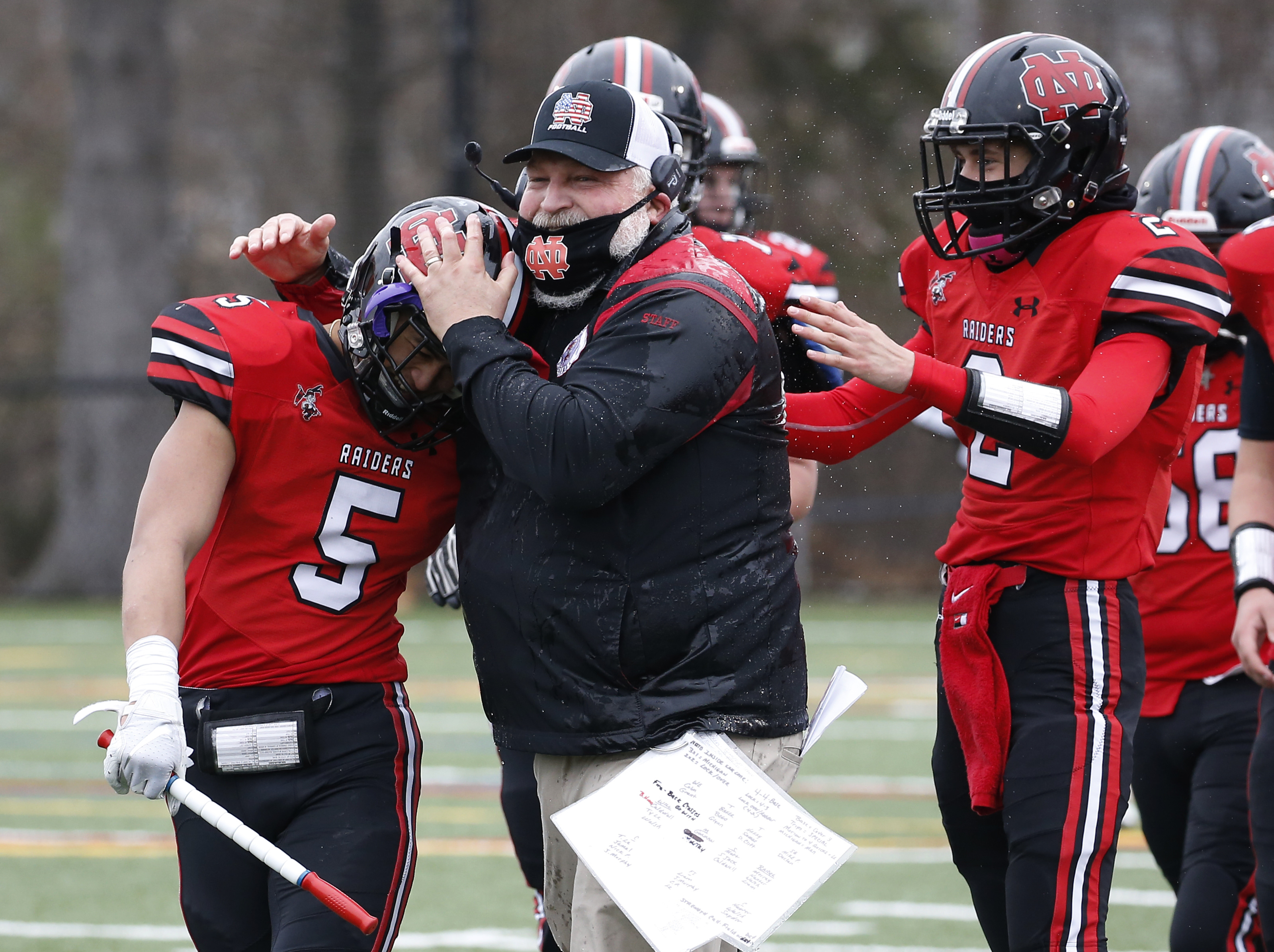 Quincy football defeats North Quincy in 90th Thanksgiving Day game