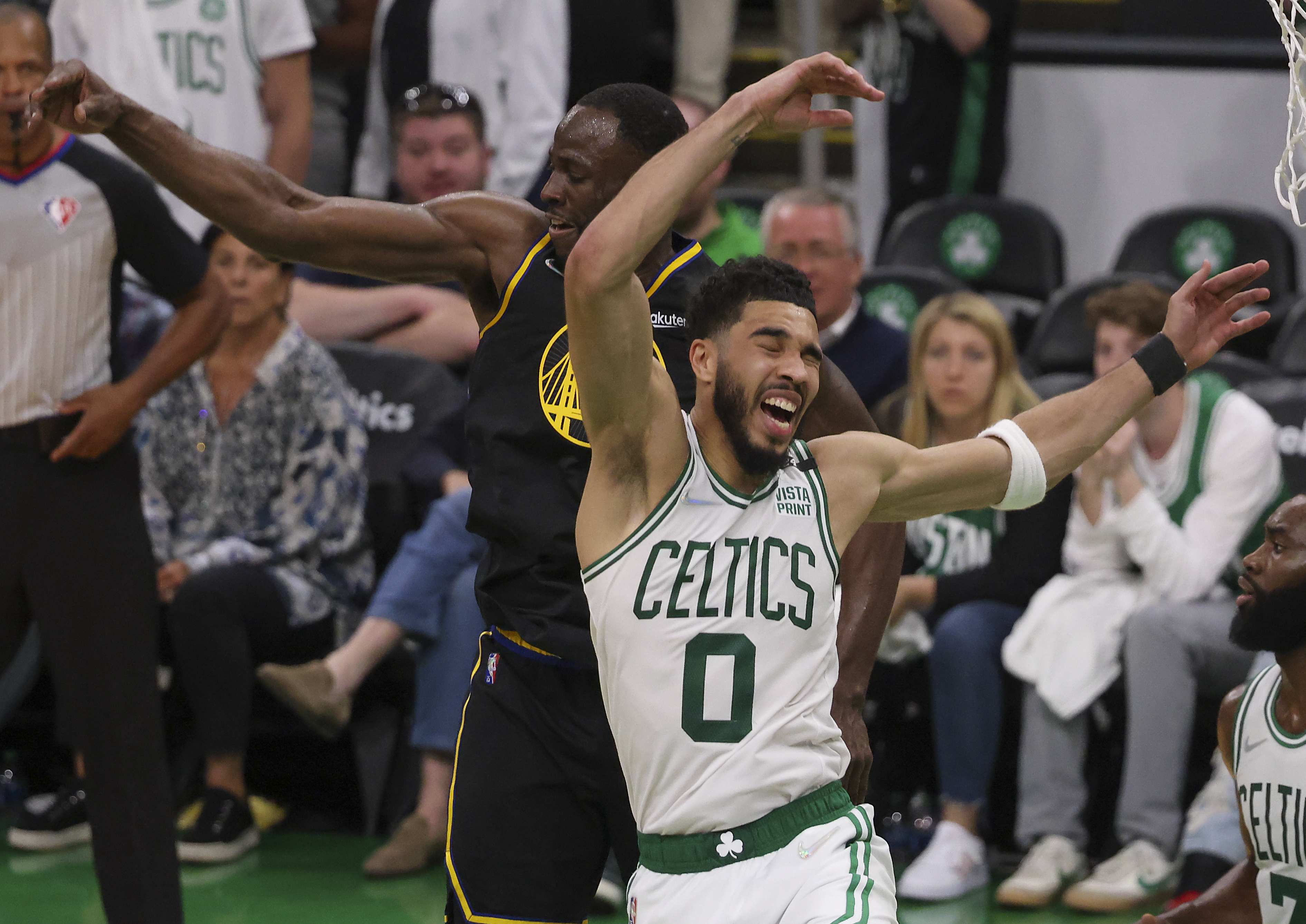 Celtics falter in fourth quarter, lose to Warriors 107-97 in Game