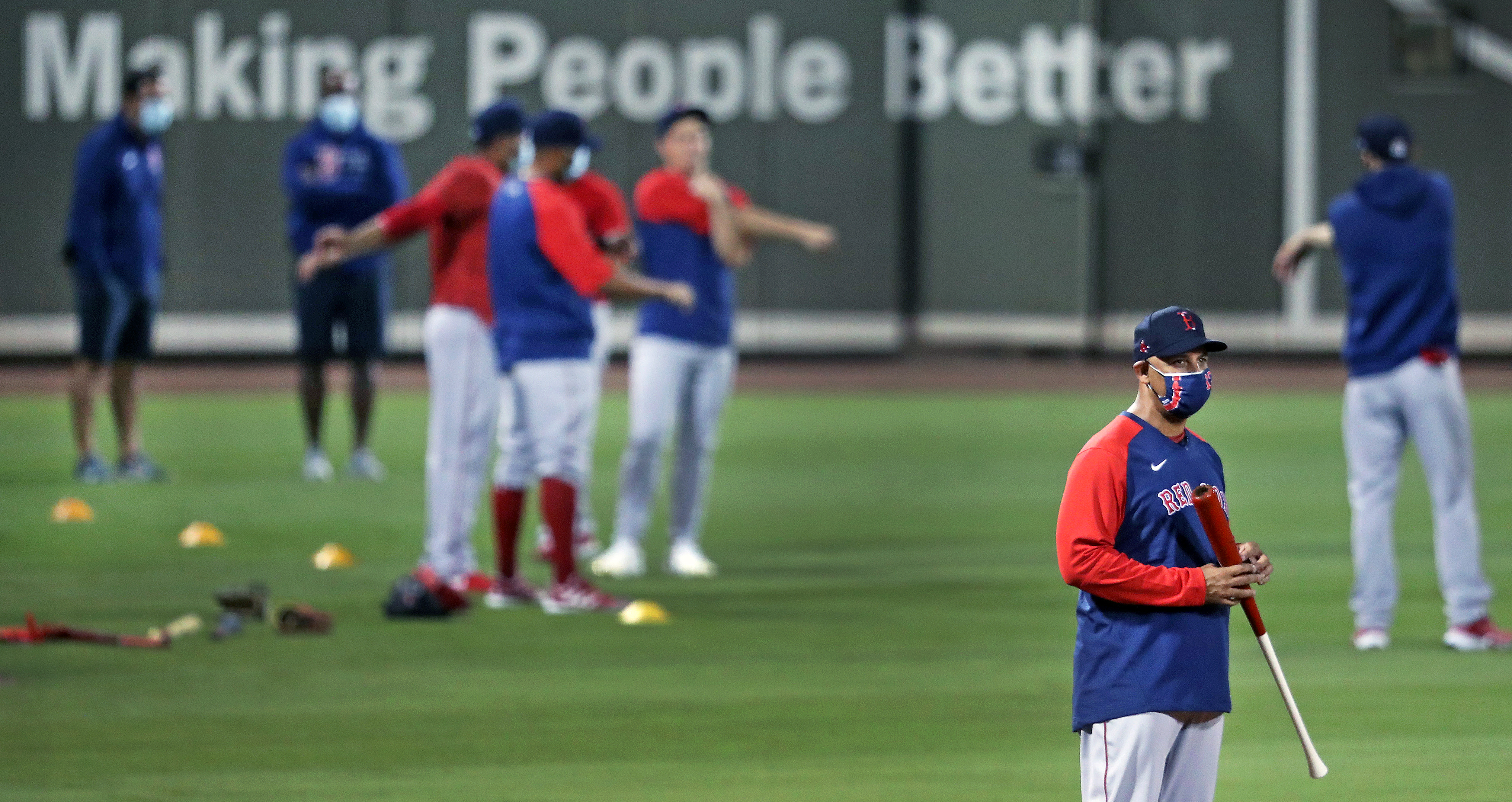 The Red Sox play their first real game of 2021 on April 1.