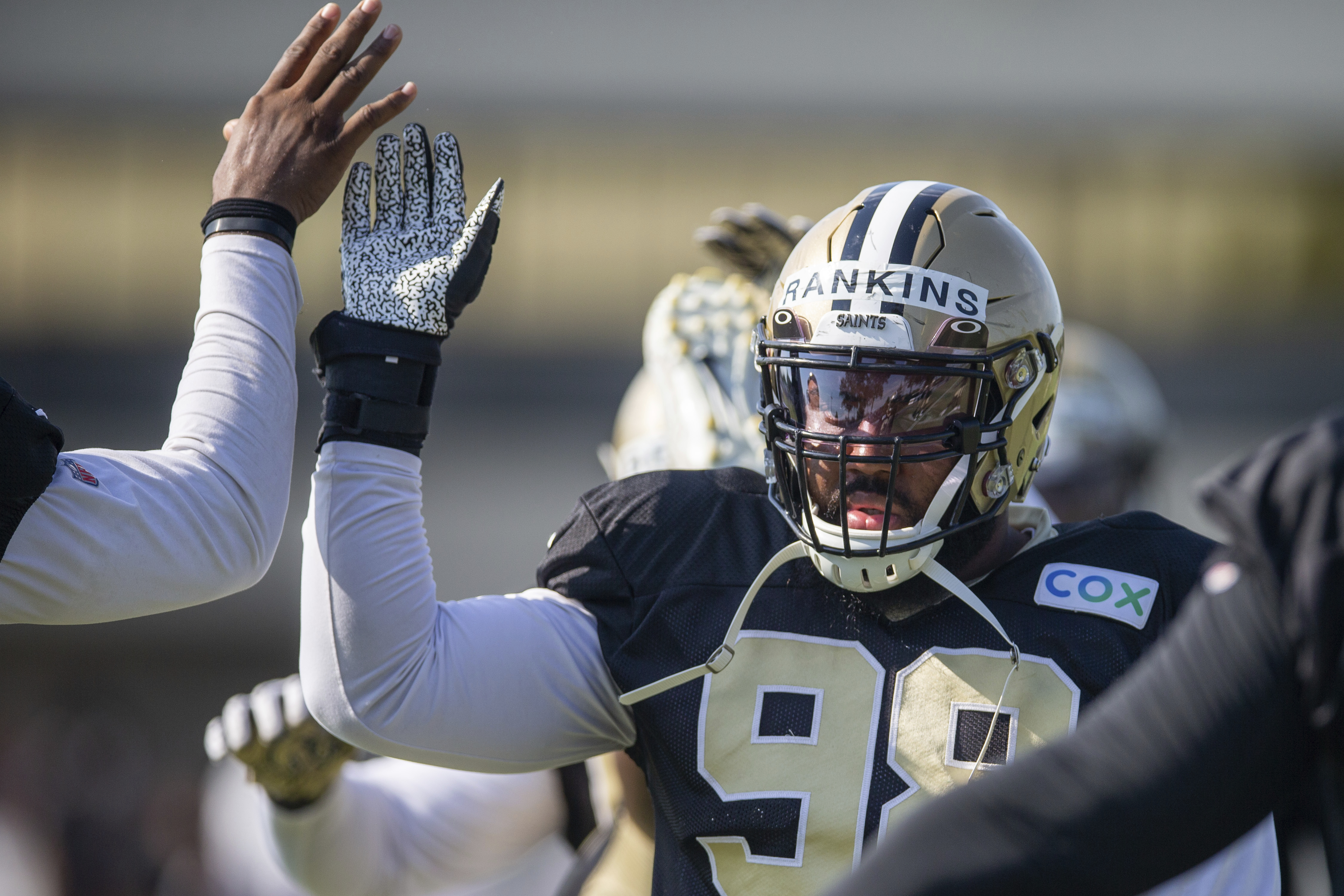 Sheldon Rankins had 17½ sacks in five seasons with the Saints.