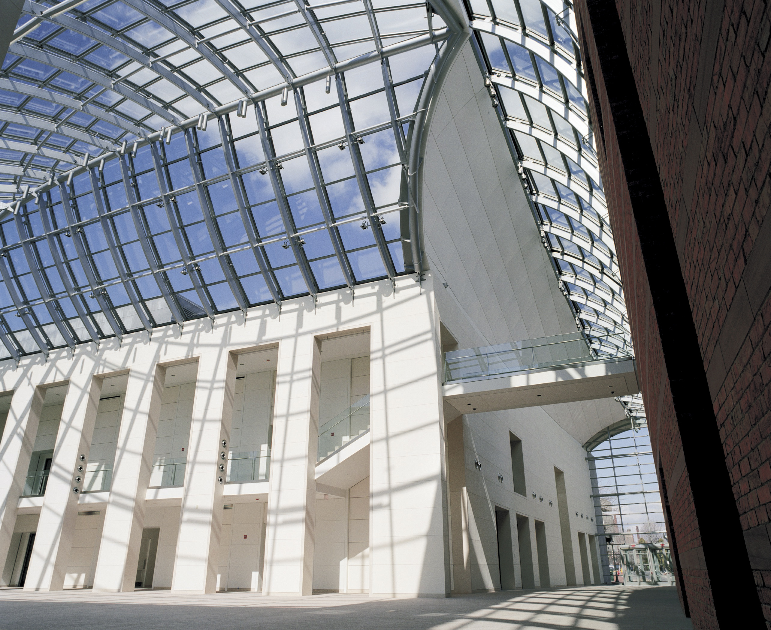 Interior of the Peabody Essex Museum.