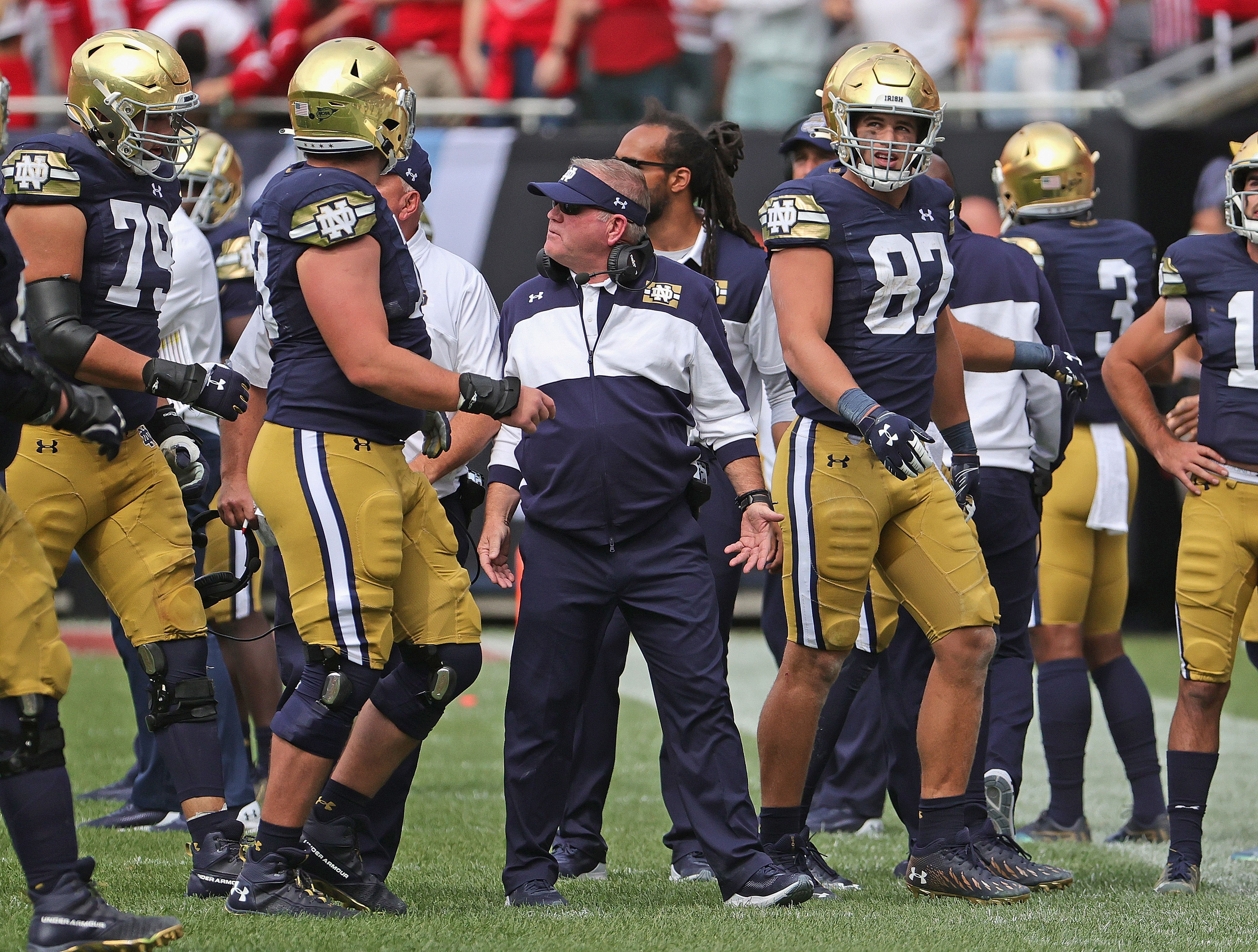 Brian Kelly Names Jack Coan Notre Dame's Starting Quarterback