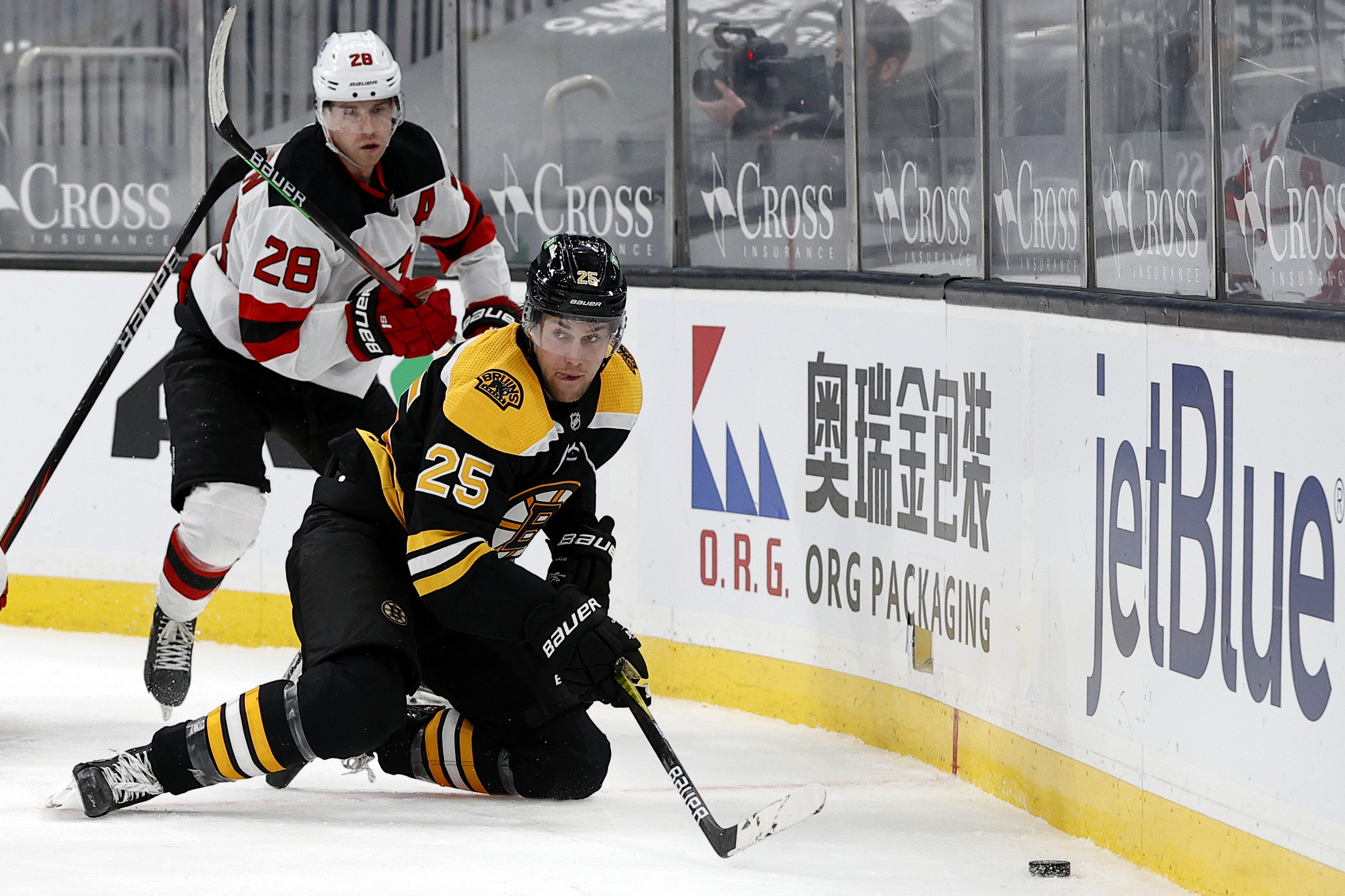 Bruins' Marchand, Carlo returning to lineup vs. Devils