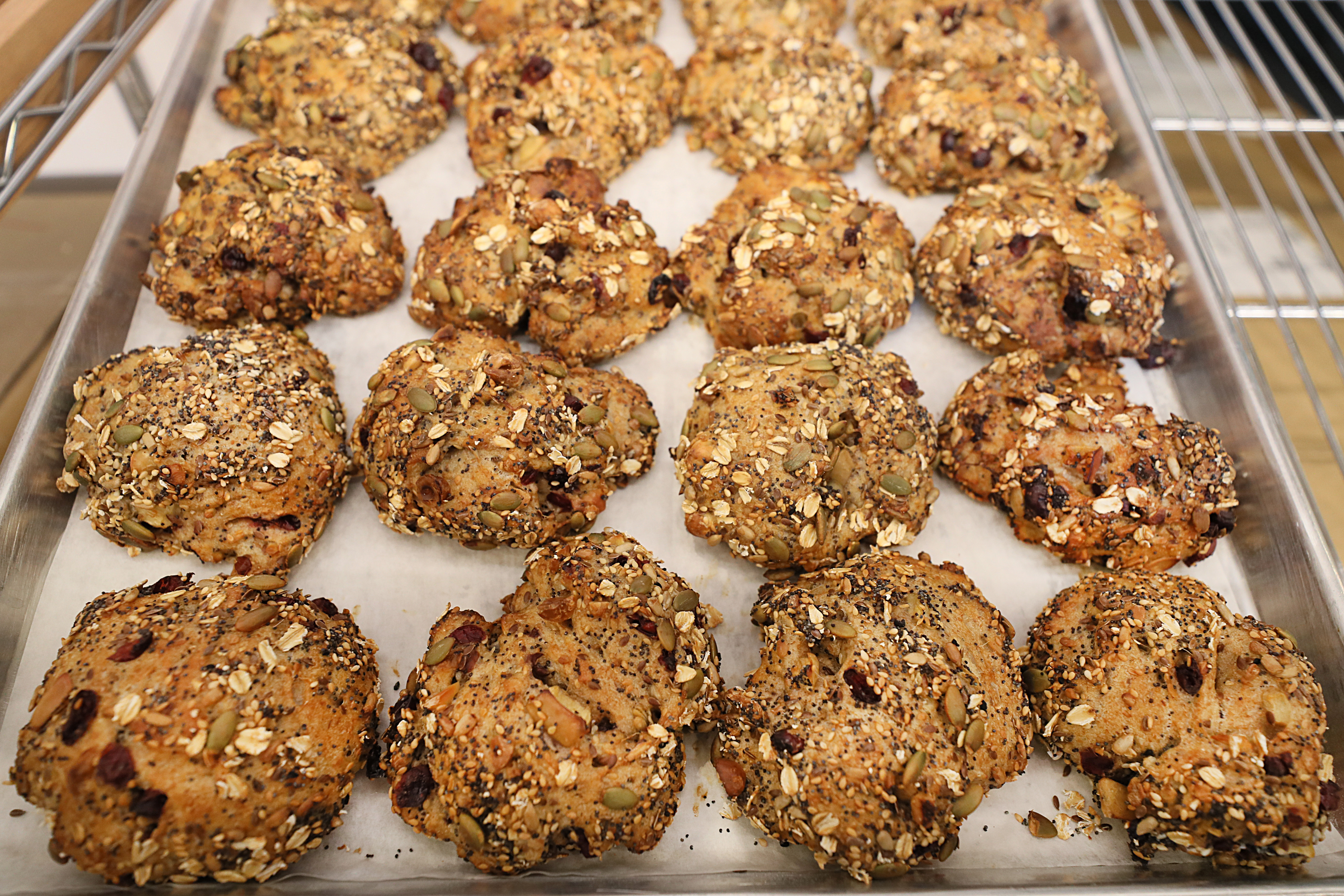 The muesli rolls at Bakey.
