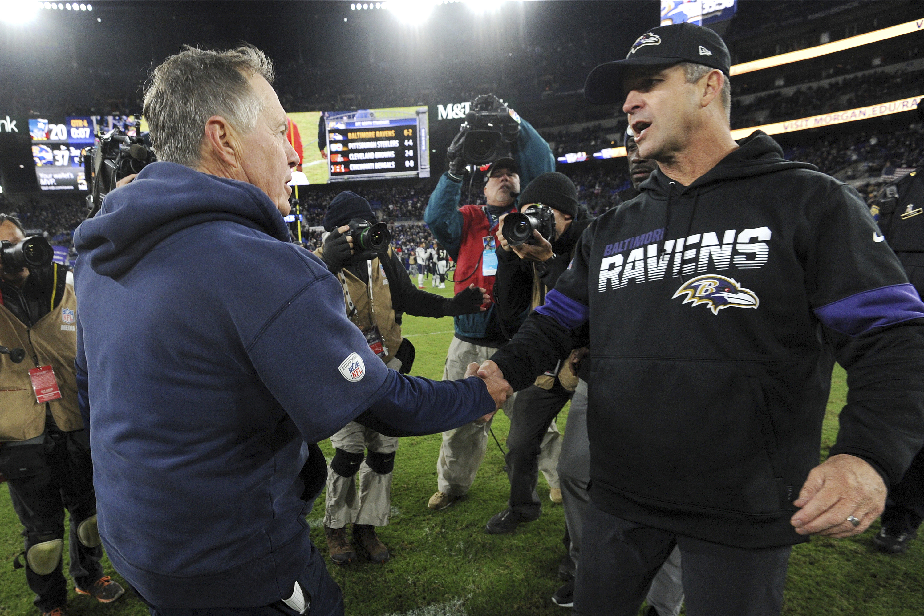 Patriots could end doomsday talk with win over Ravens