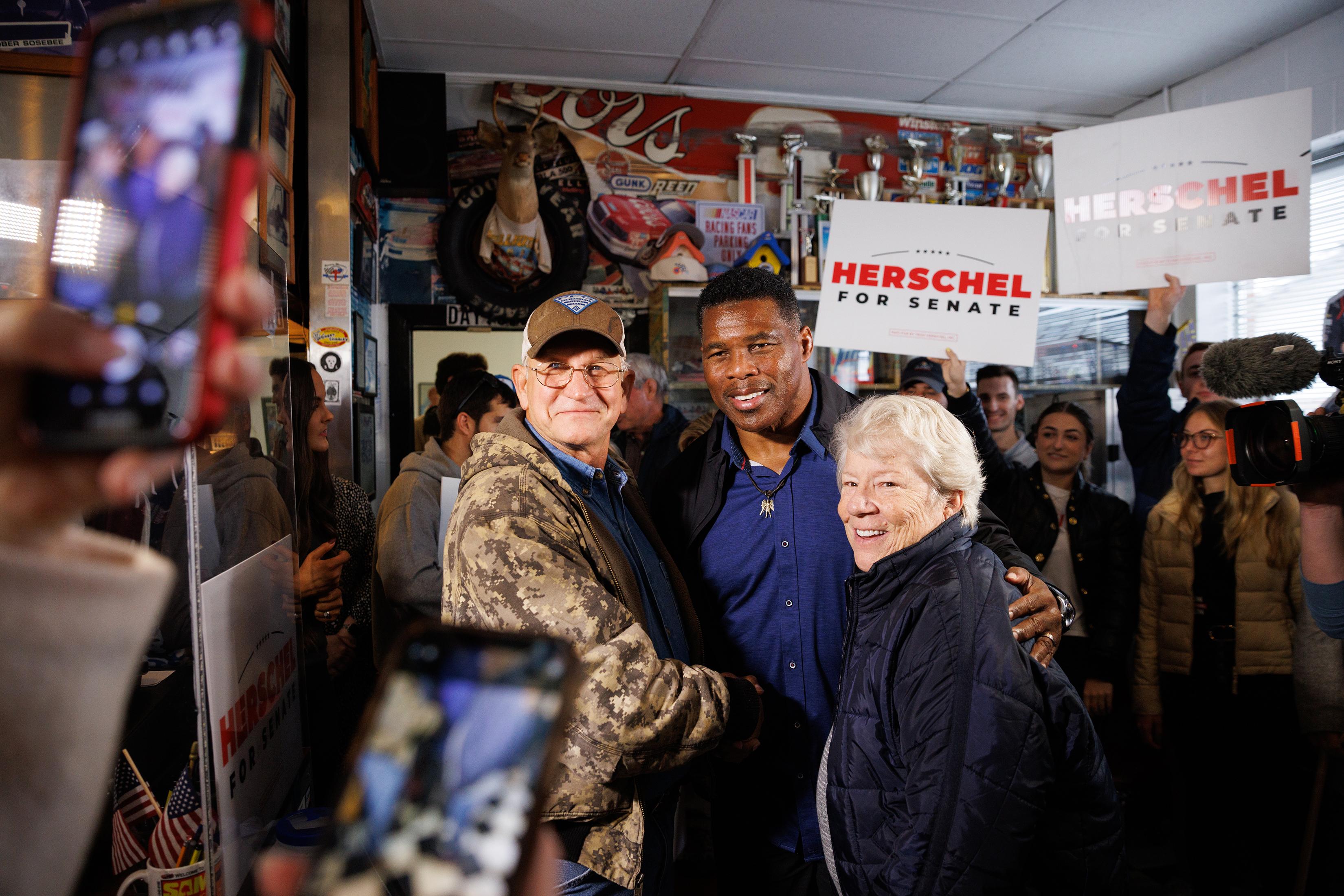 Herschel Walker supports Donald Trump for president despite what