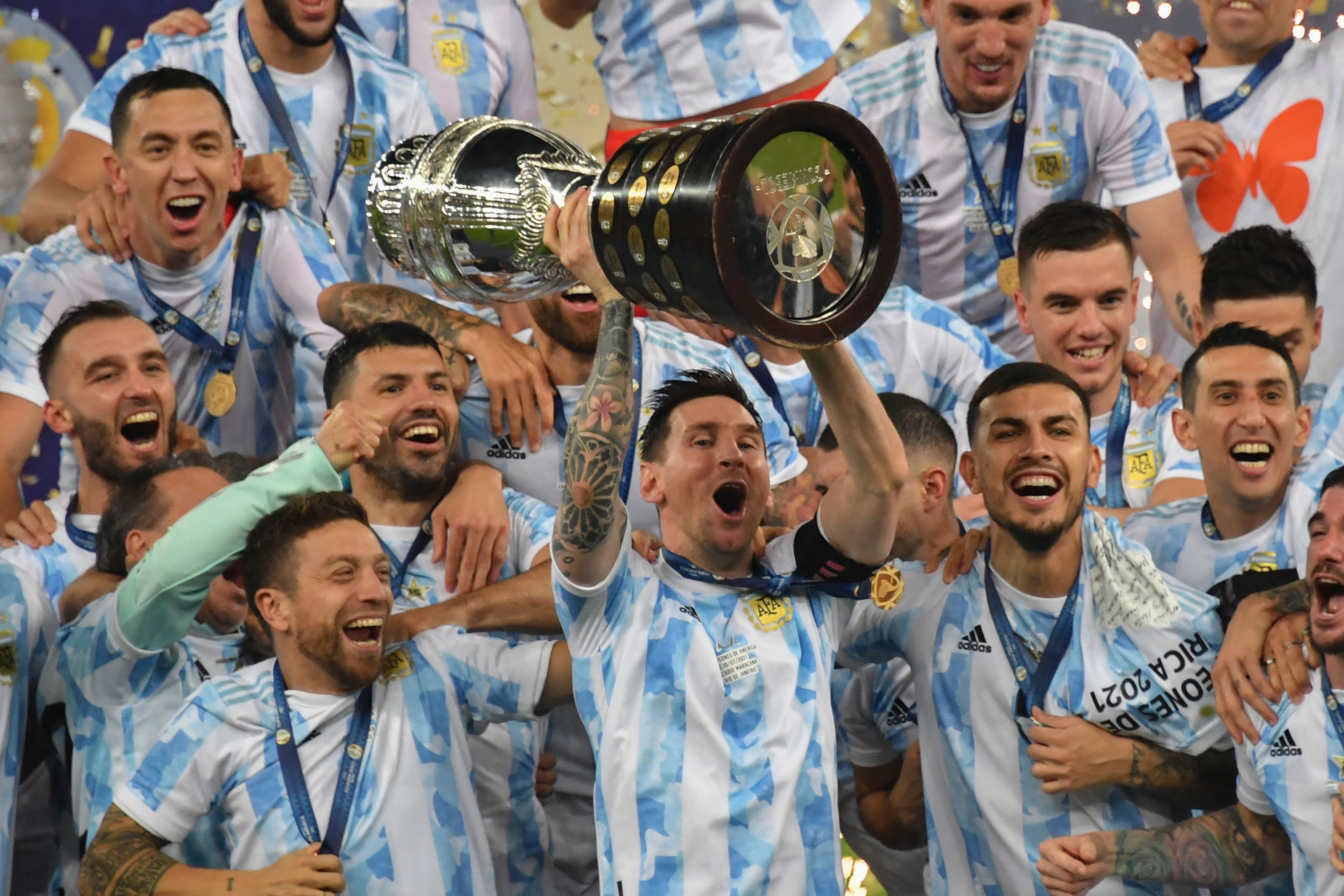 Lionel Messi Argentina Beat Brazil To Win Copa America For First Major
