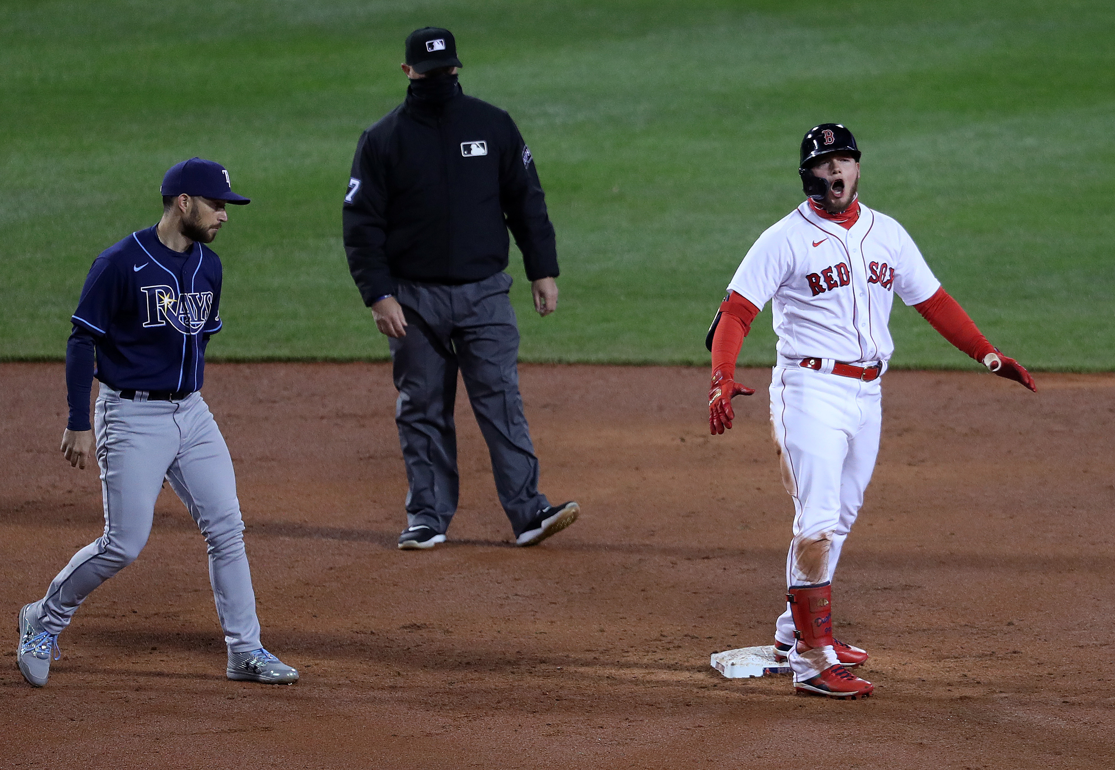 Three games, four alignments, five outfielders. Finally, Hunter Renfroe,  Franchy Cordero, and Alex Verdugo get hot - The Boston Globe