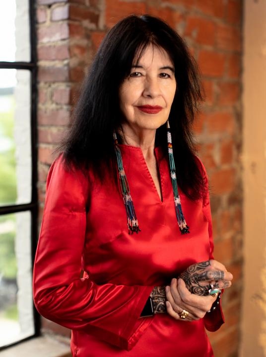 Poet Joy Harjo will read and discuss her work as part of National Poetry Month celebrations through the Harvard Art Museums.