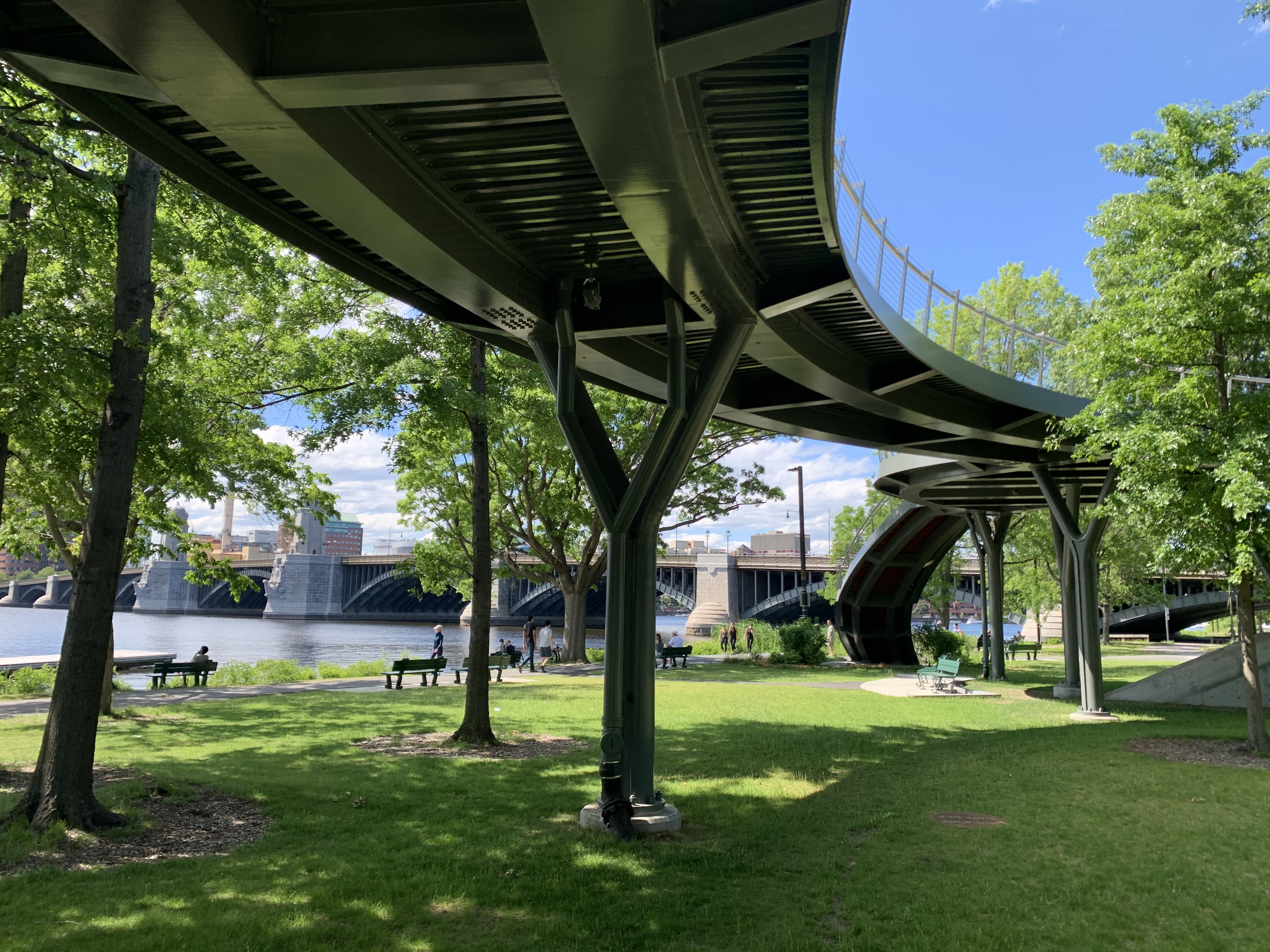 Frances “Fanny” Appleton Pedestrian Bridge.