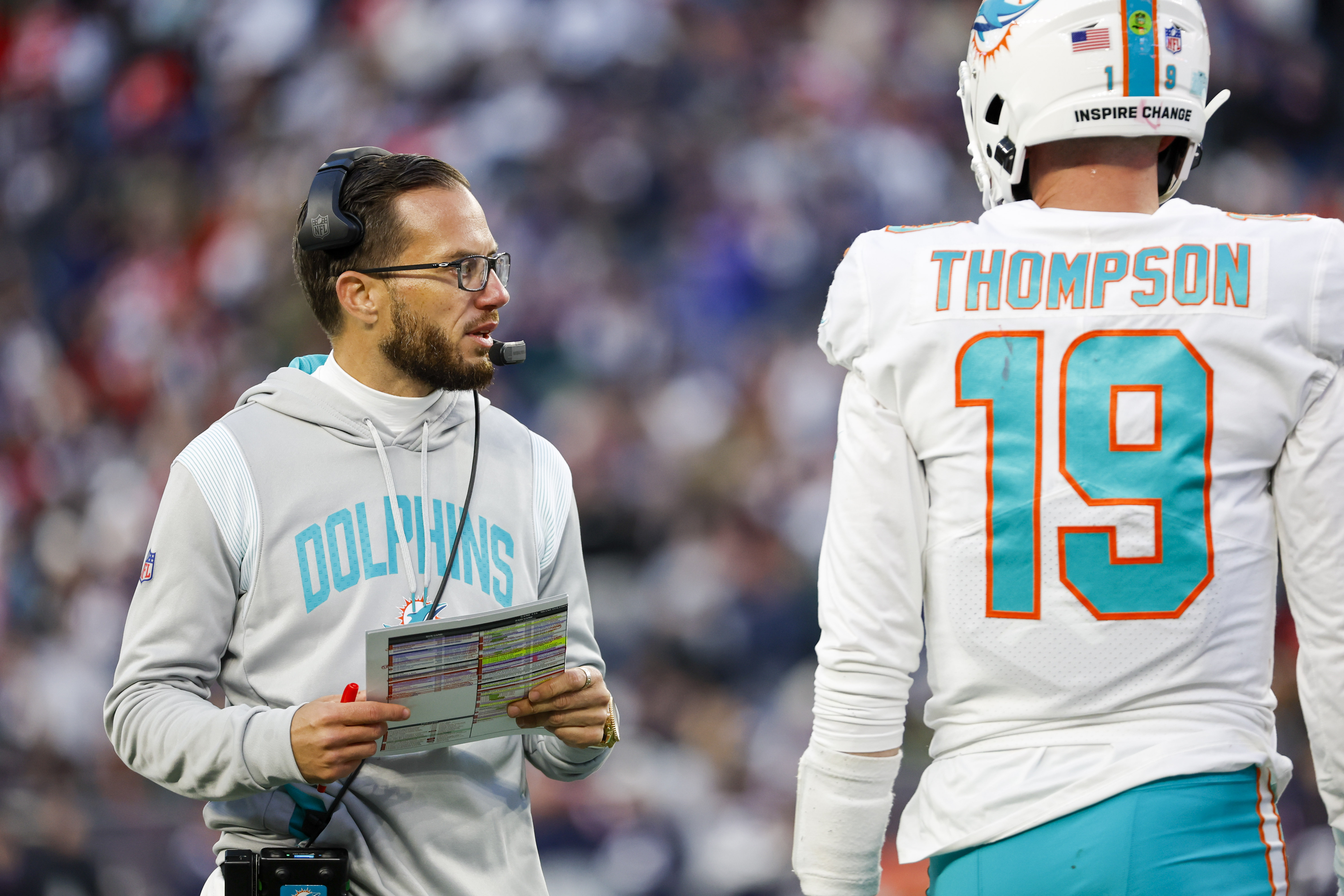 Skylar Thompson expected to start for Dolphins on Sunday