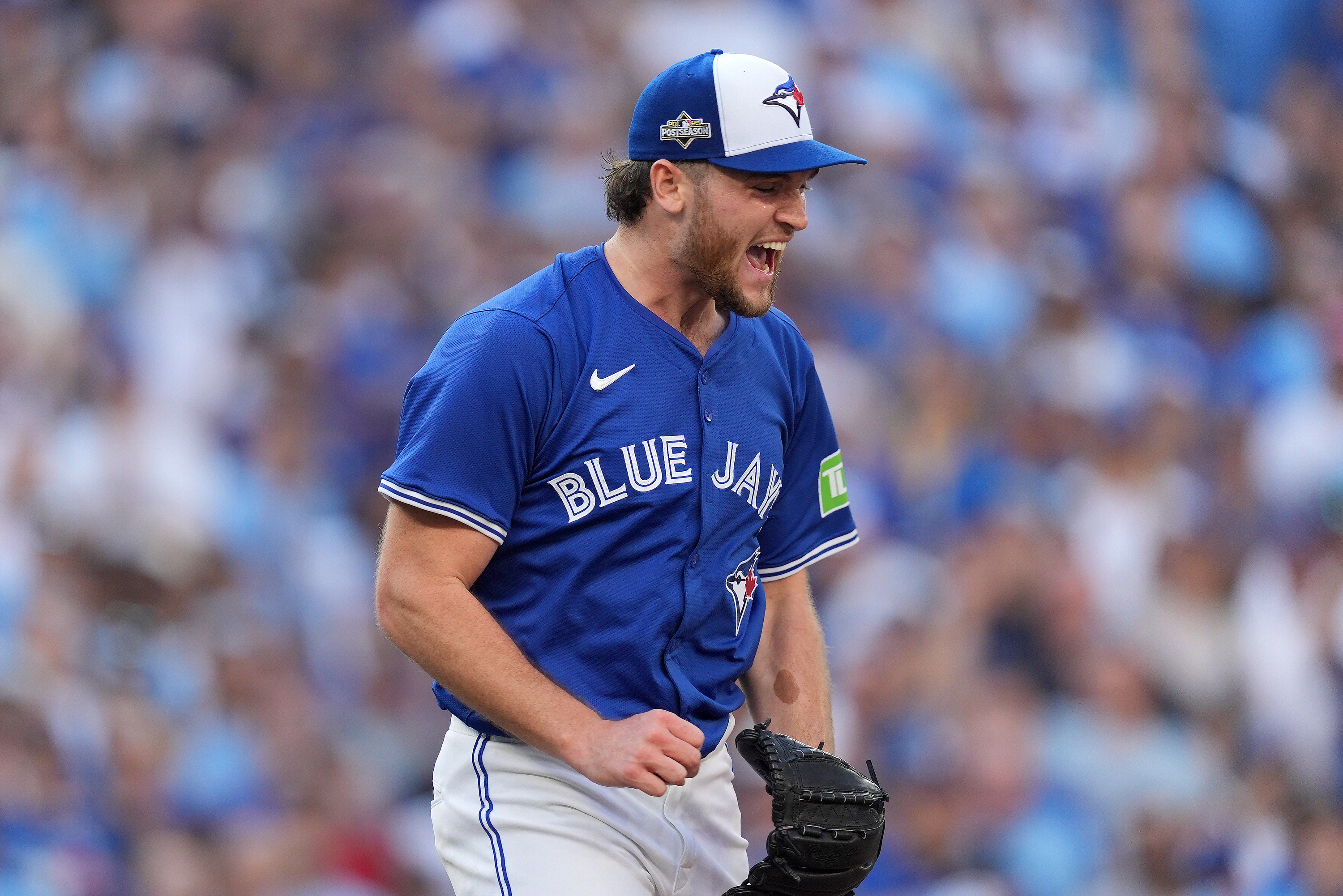 Rookie Yesavage fans 11, Blue Jays thump Yankees in ALDS Game 2