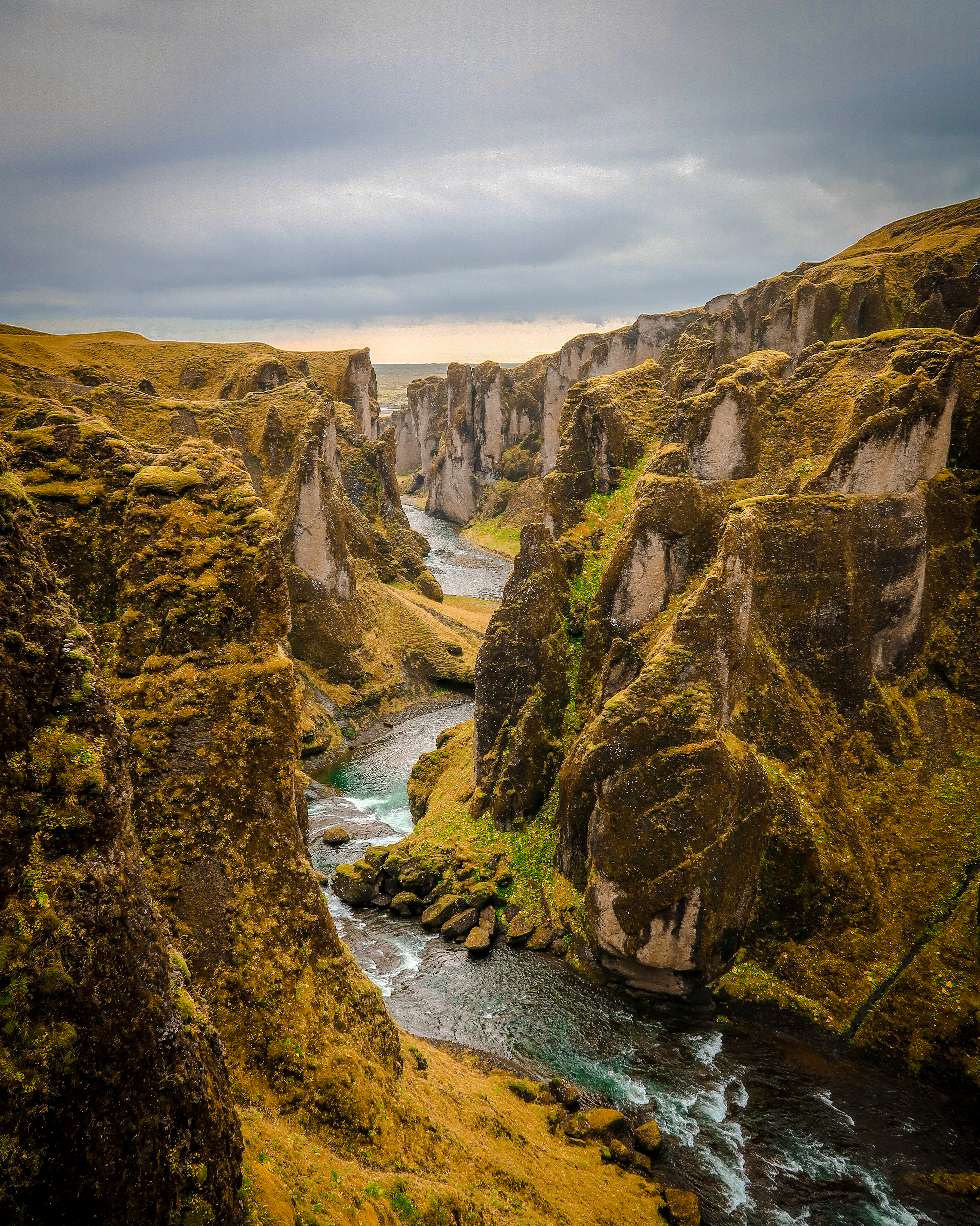 Fjaðrárgljúfur Canyon in Iceland