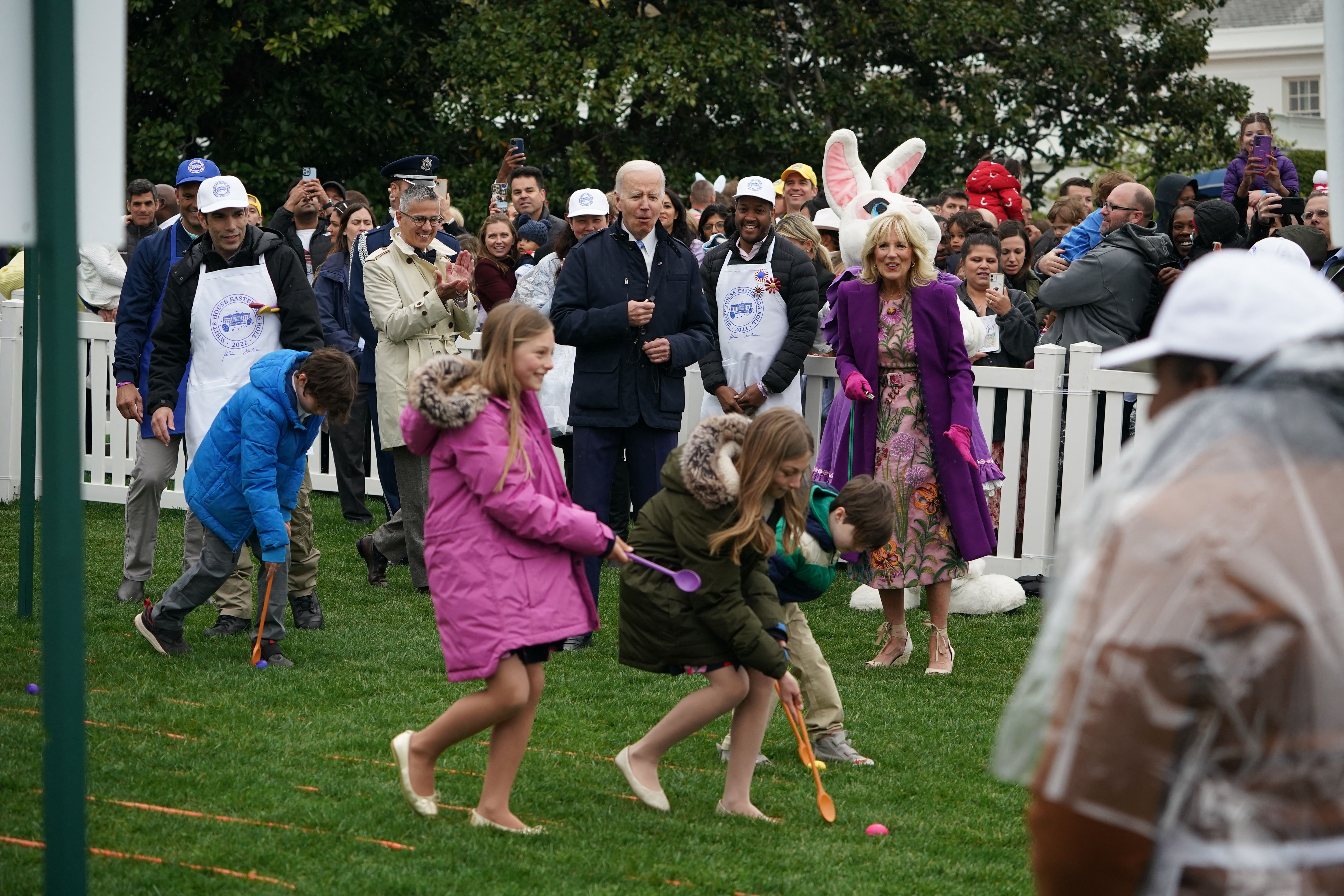 White House Easter Egg Roll returns for the first time since 2019 - The Boston Globe