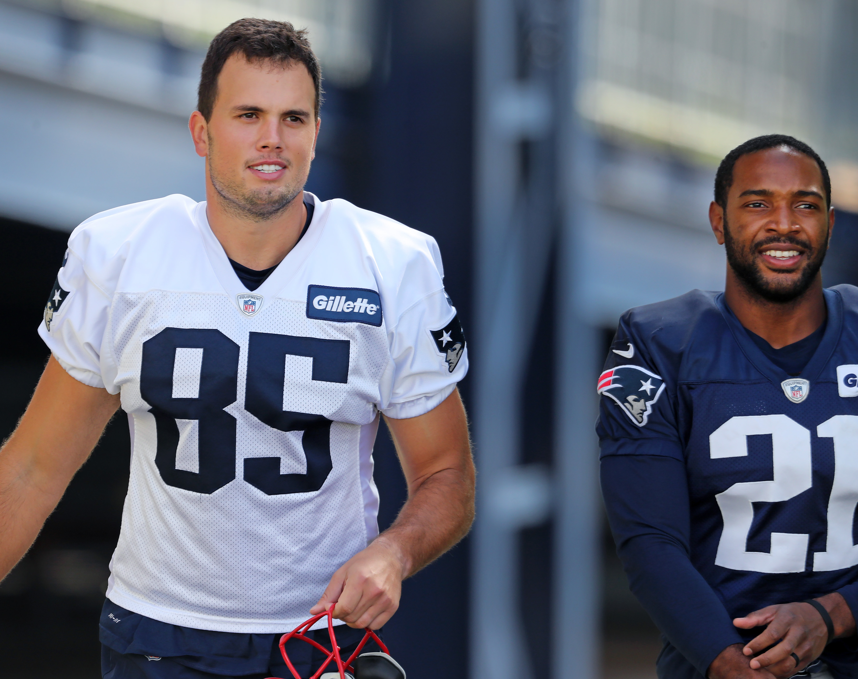 Leading observation from Patriots training camp? Mac Jones has become the  leader of a fun bunch on offense - The Boston Globe