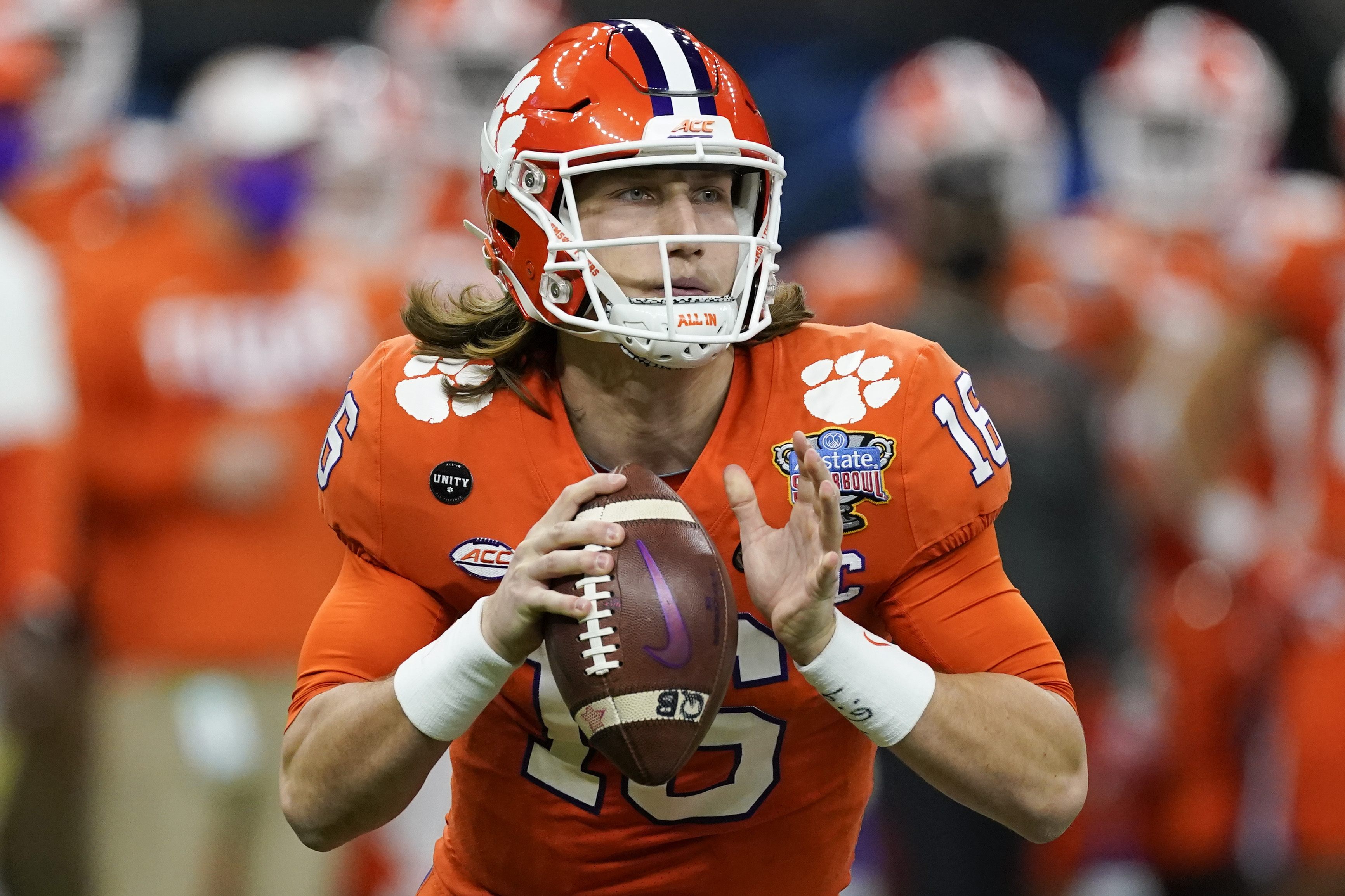 Clemson quarterback Trevor Lawrence is expected to be taken first overall by Jacksonville.