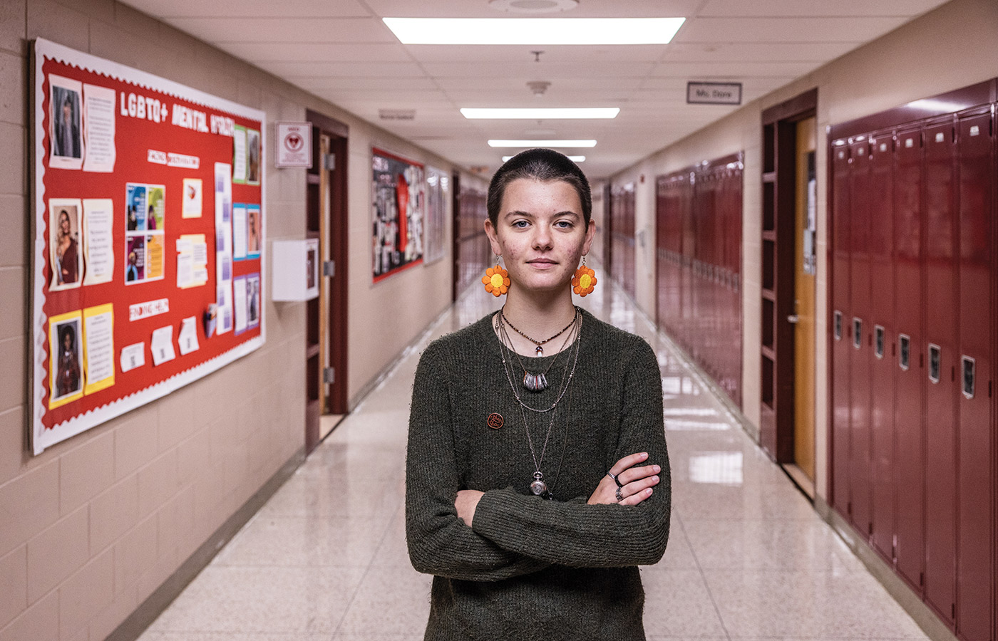 Alia Cusolito posted about the first few days of school: “What other emotional and mental labor do queer and trans kids need to put in before we’ll be shown basic respect?”