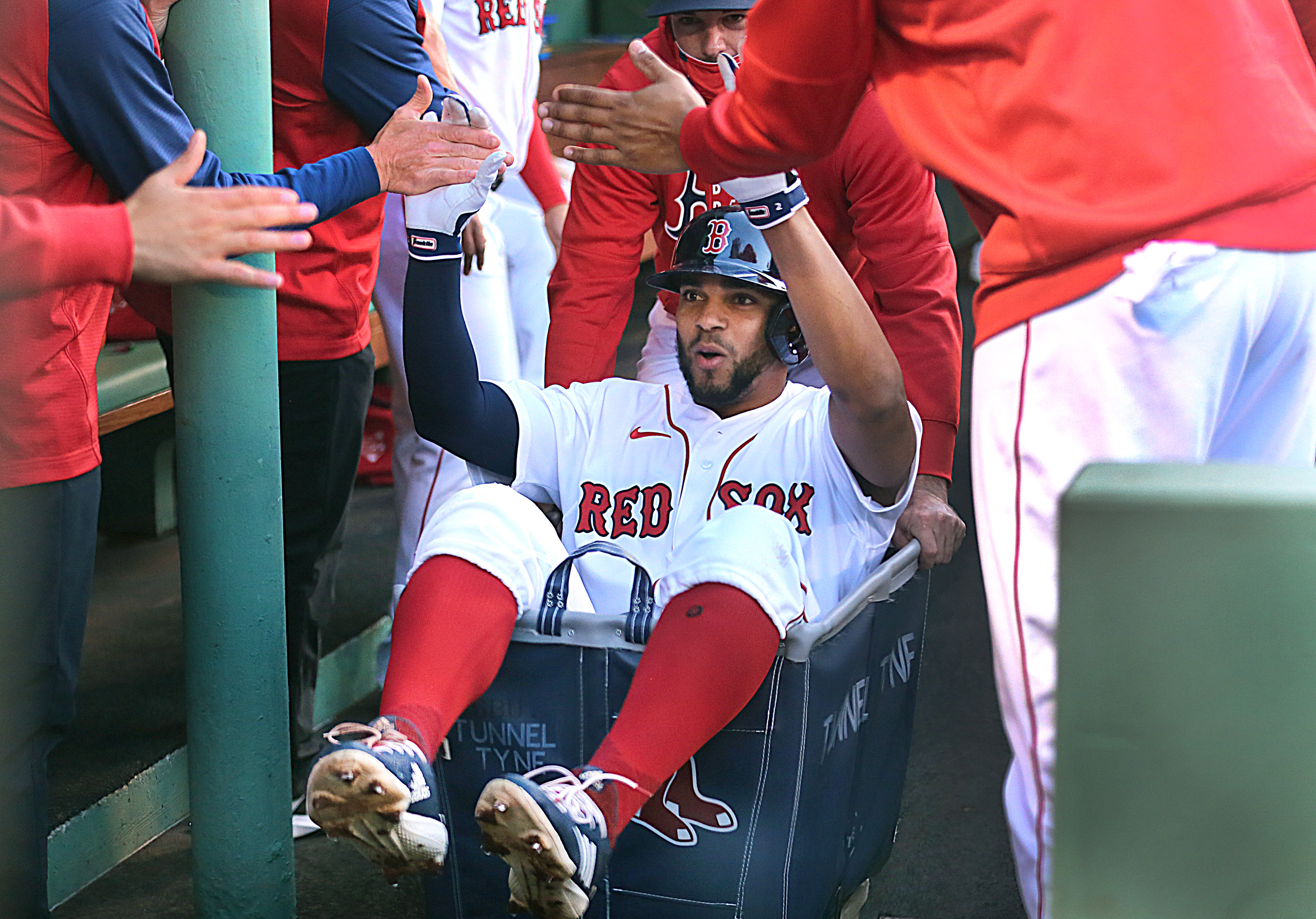 Xander Bogaerts' two-run homer, 10/05/2021