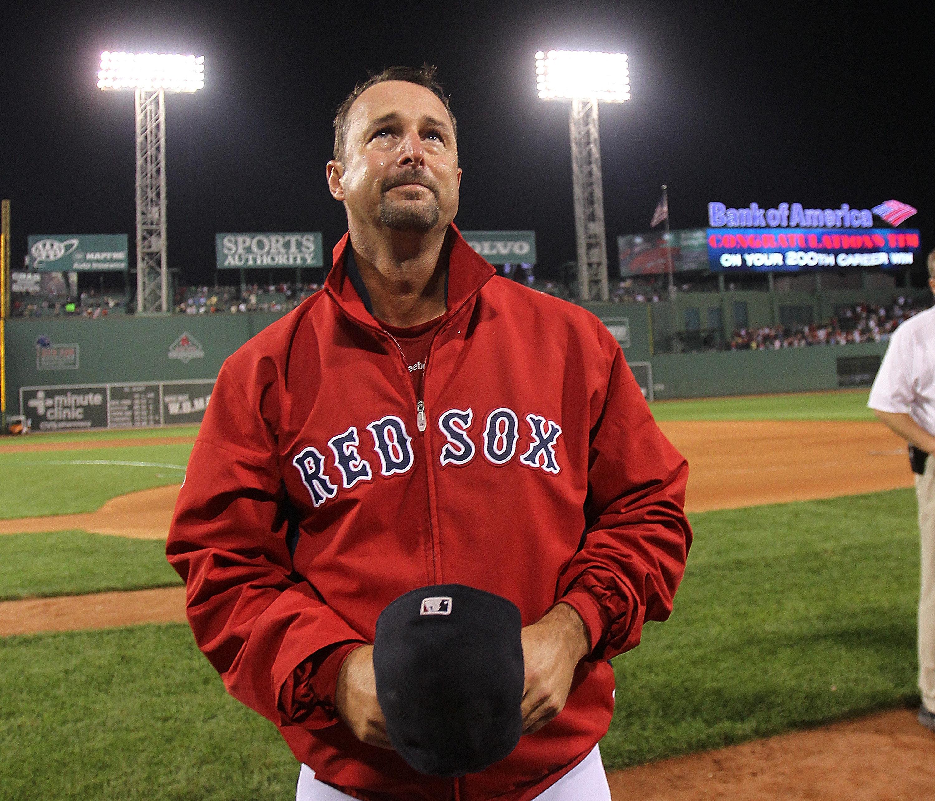 In Memory Of Tim Wakefield Boston Red Sox White Baseball Jersey