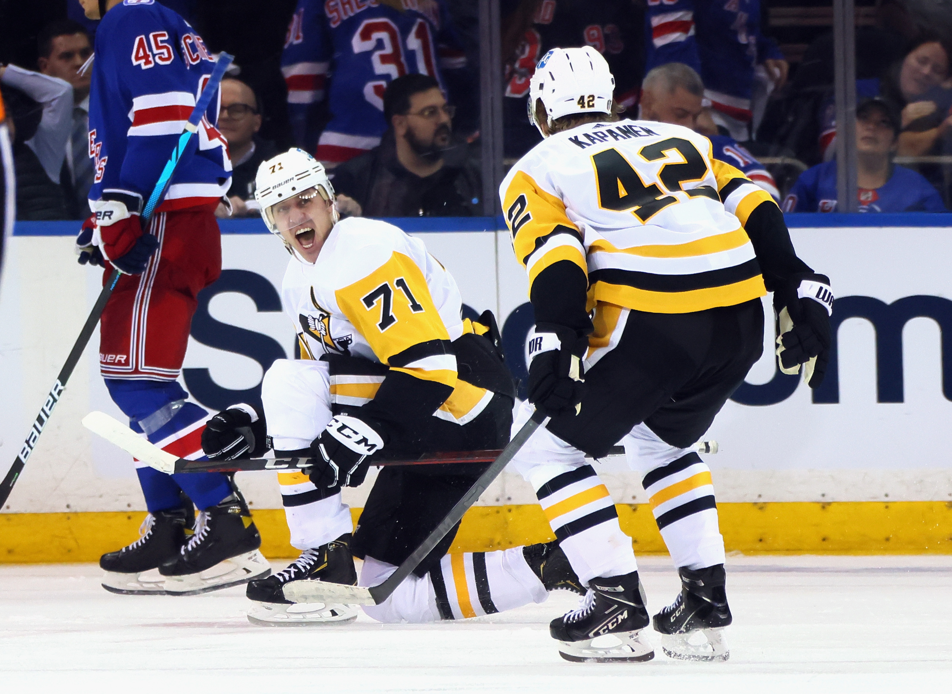 November 5, 2018 Pittsburgh Penguins Hockey Fights Cancer Pre-Game Warm-Up  Jersey Set 