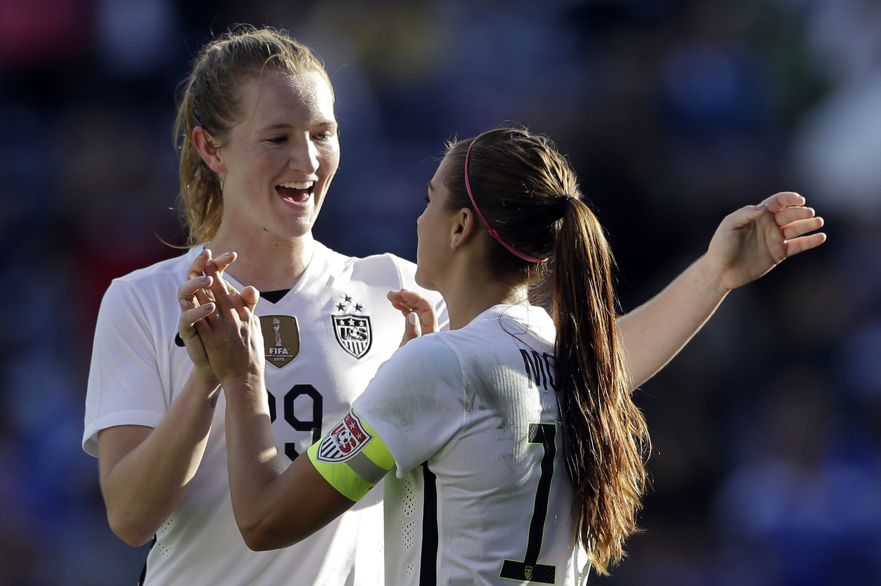 Samantha Mewis, who was named 2020 US Soccer Female Player of the Year, is a native of Weymouth.