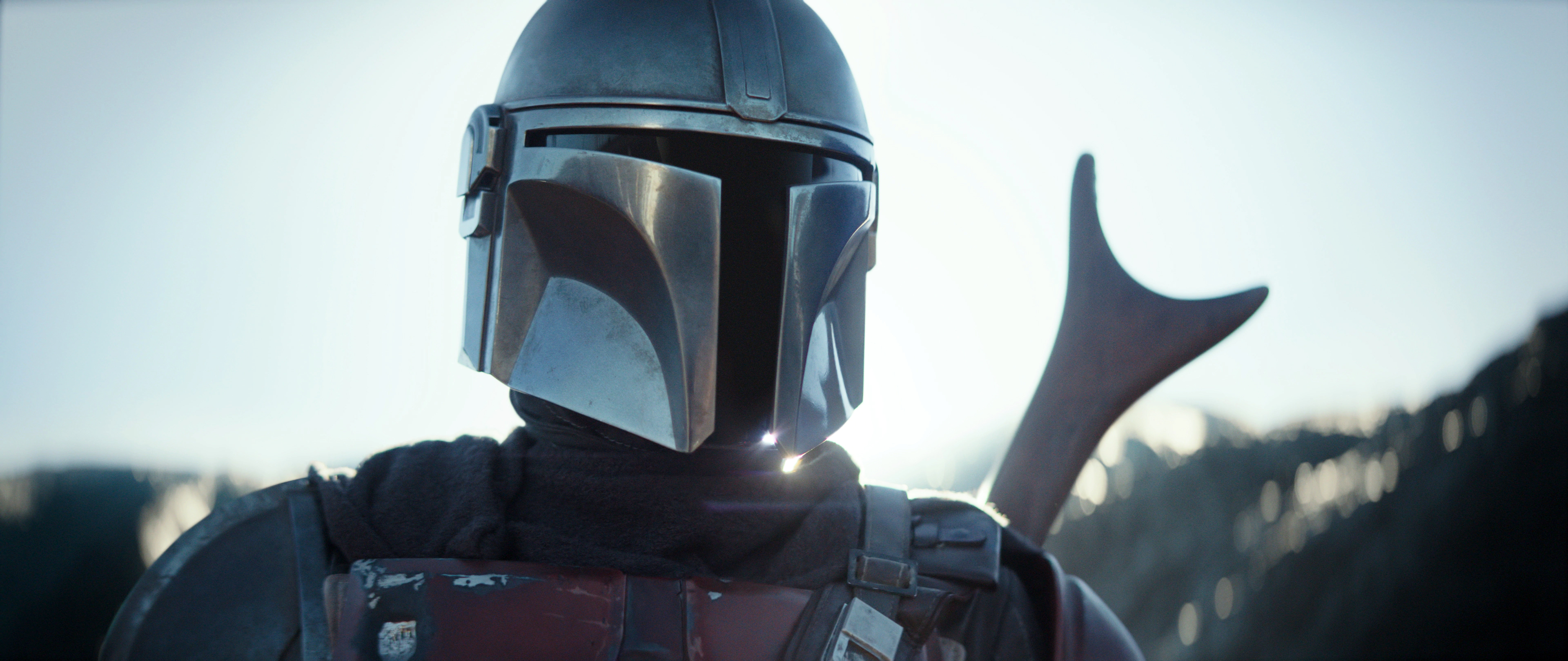 Pedro Pascal in "The Mandalorian," one of several big streaming hits last year.