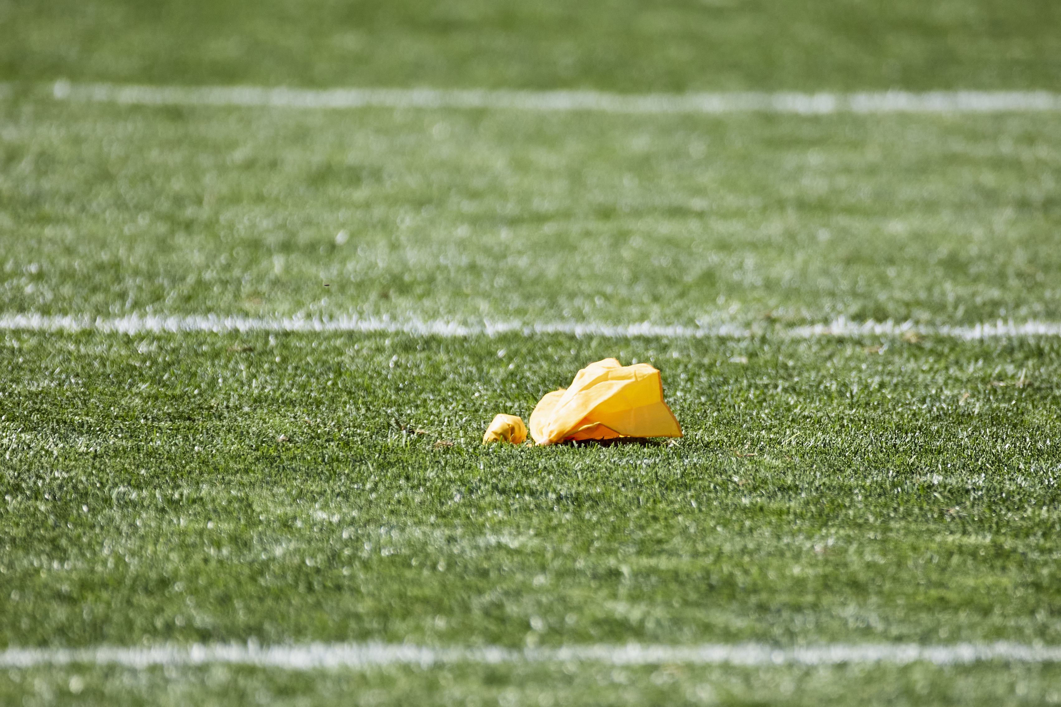 Penalties, particularly holding and unnecessary roughness, are up in 2021.