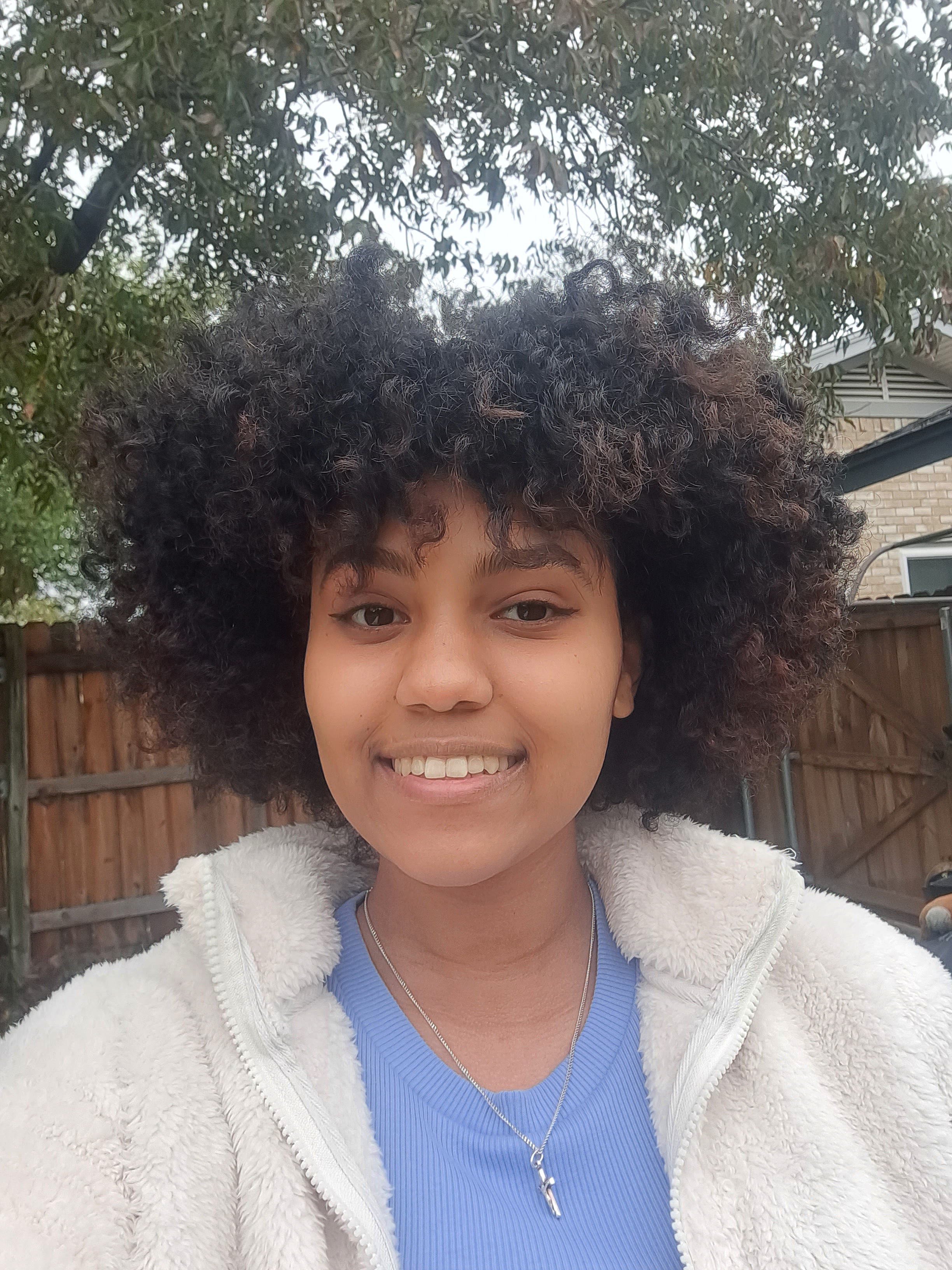 Arriam Abunu, a 17-year-old in Texas, is building a nonprofit focused on menstrual health.