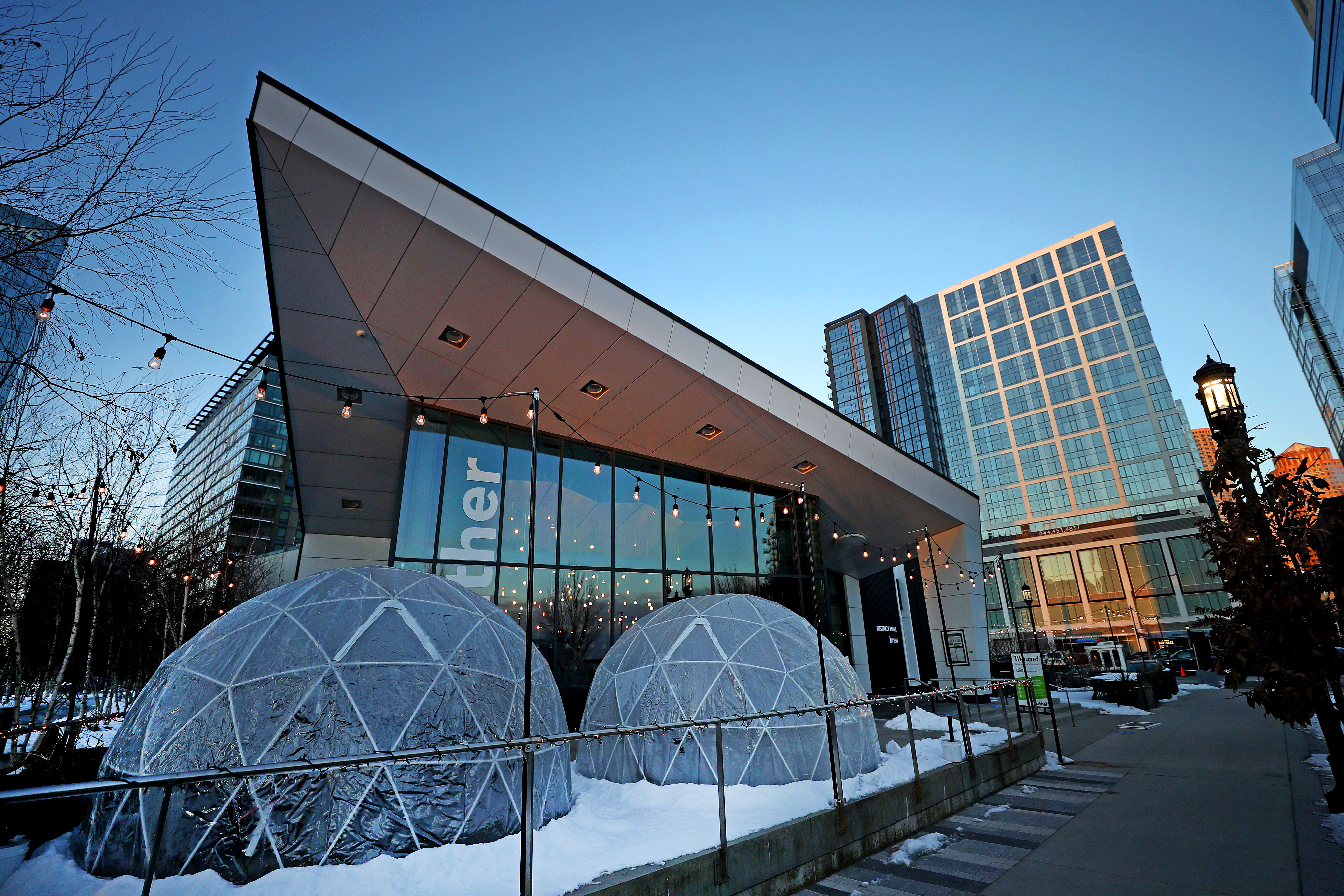 District Hall in the Seaport District.