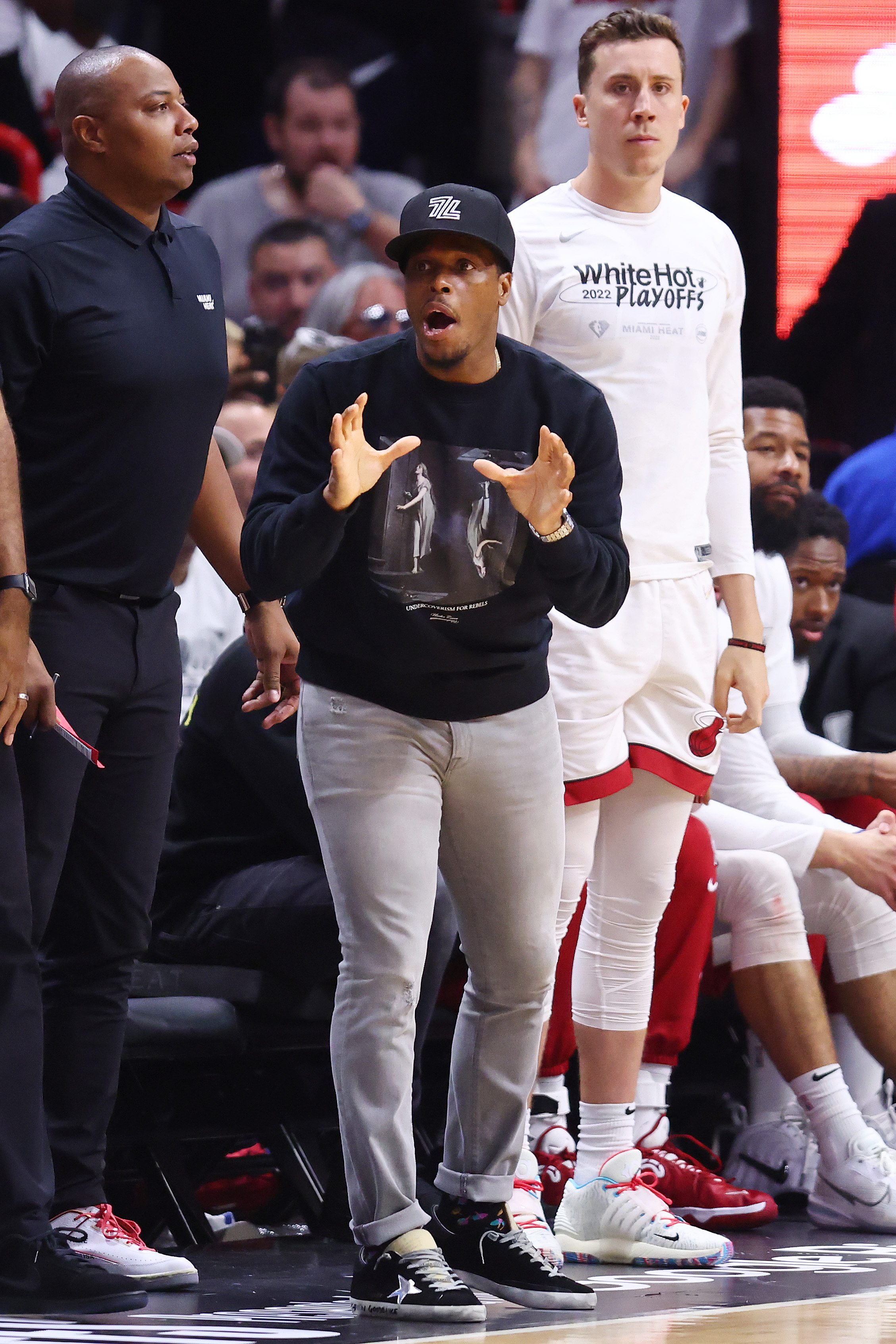 Ja Morant, Kyle Lowry, Other NBA Courtside At WNBA Finals