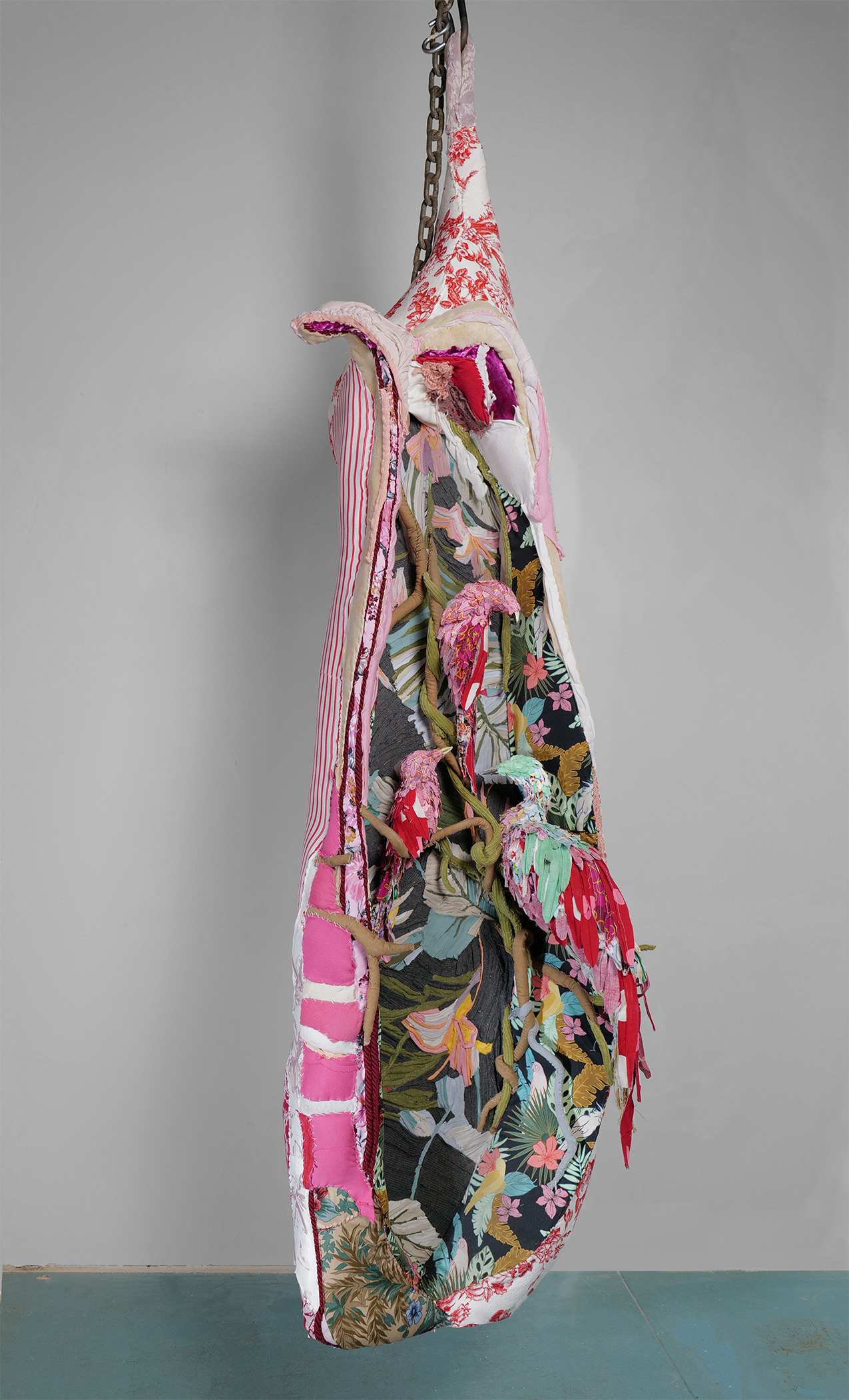 Tamara Kostianovsky’s "Big Carcass with Inner Tropical Landscape."