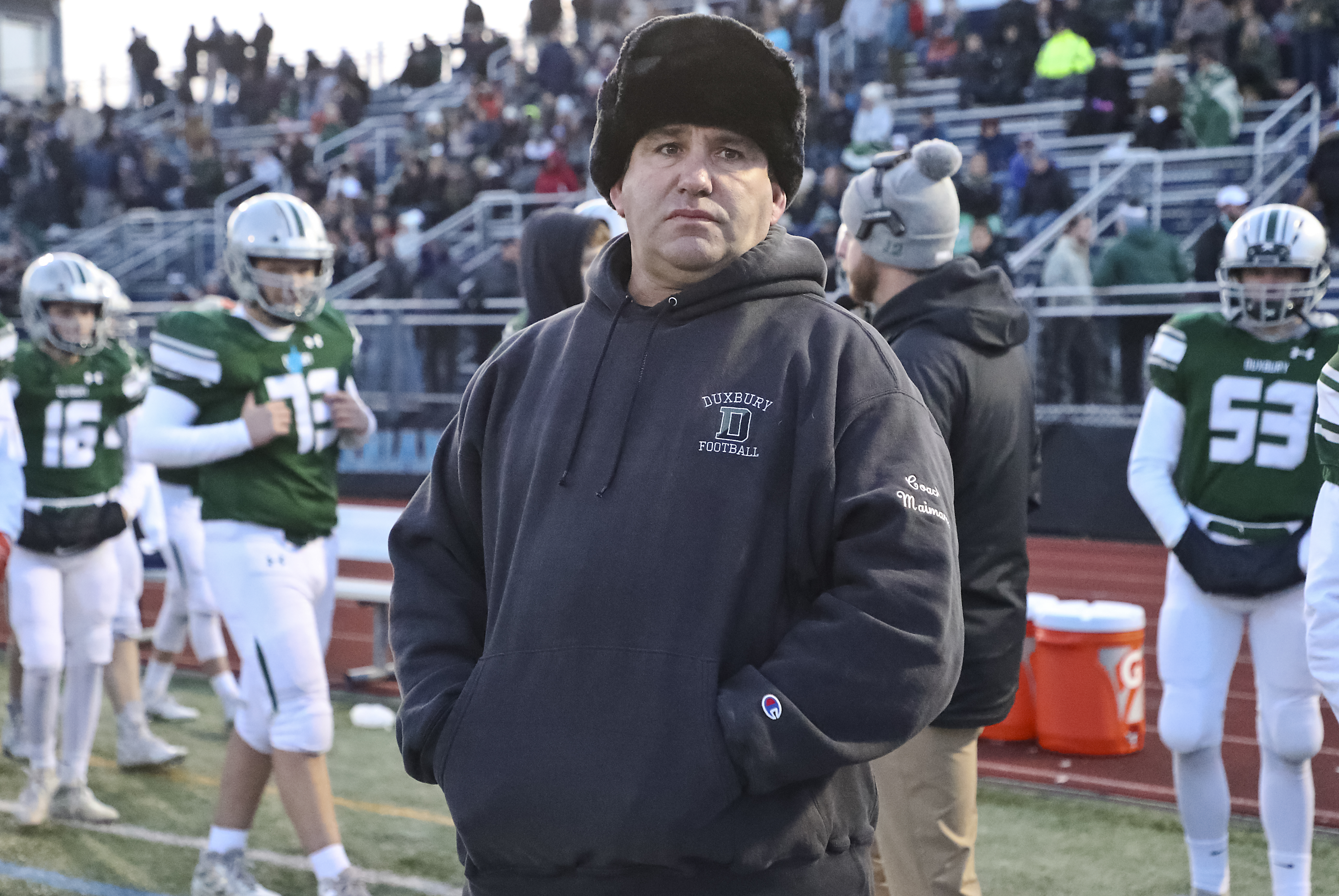 Duxbury football coach fired over team's use of anti-Semitic terms in  recent game - The Boston Globe