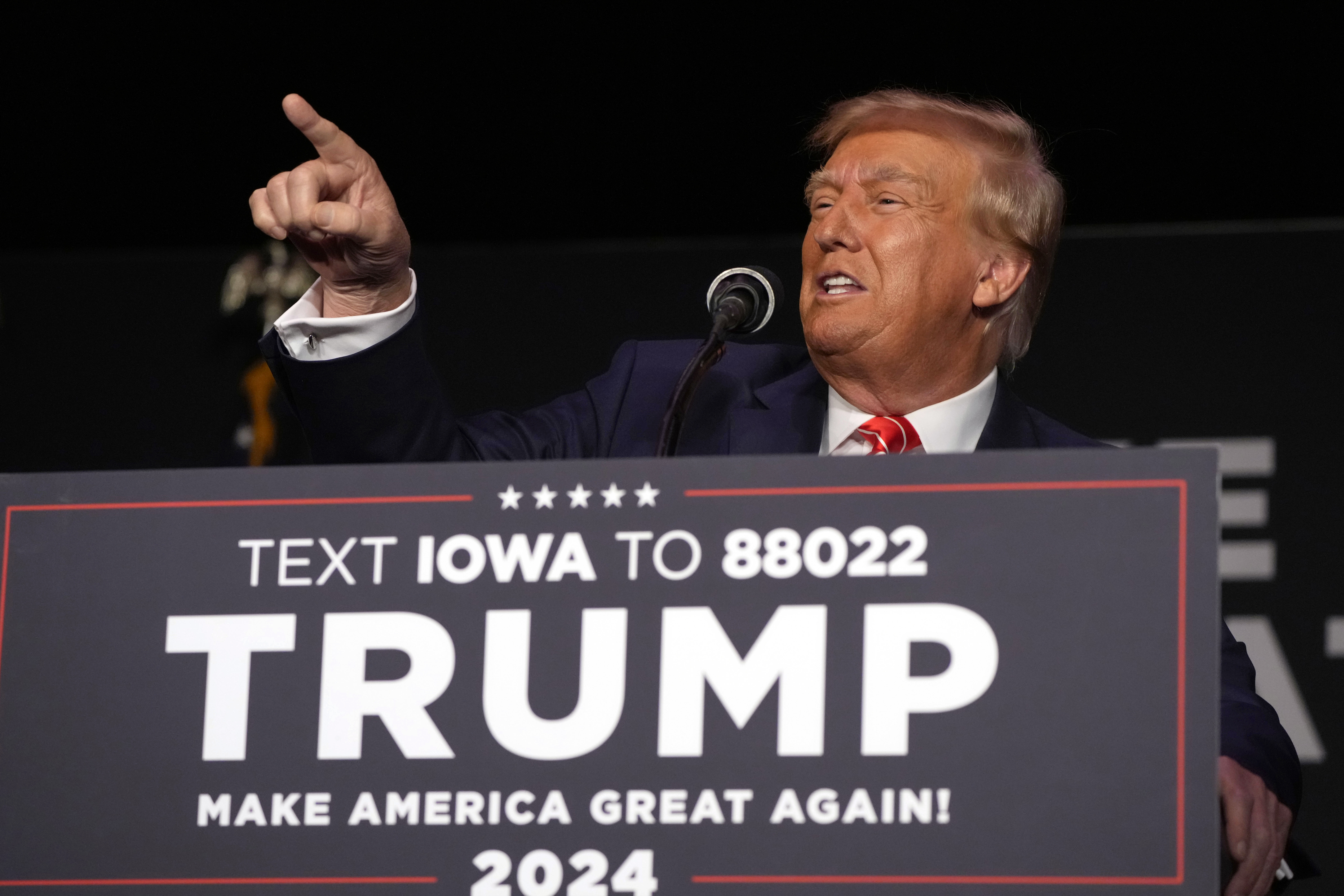 You think Biden can do that?': Trump mocks president in Iowa visit, US  News